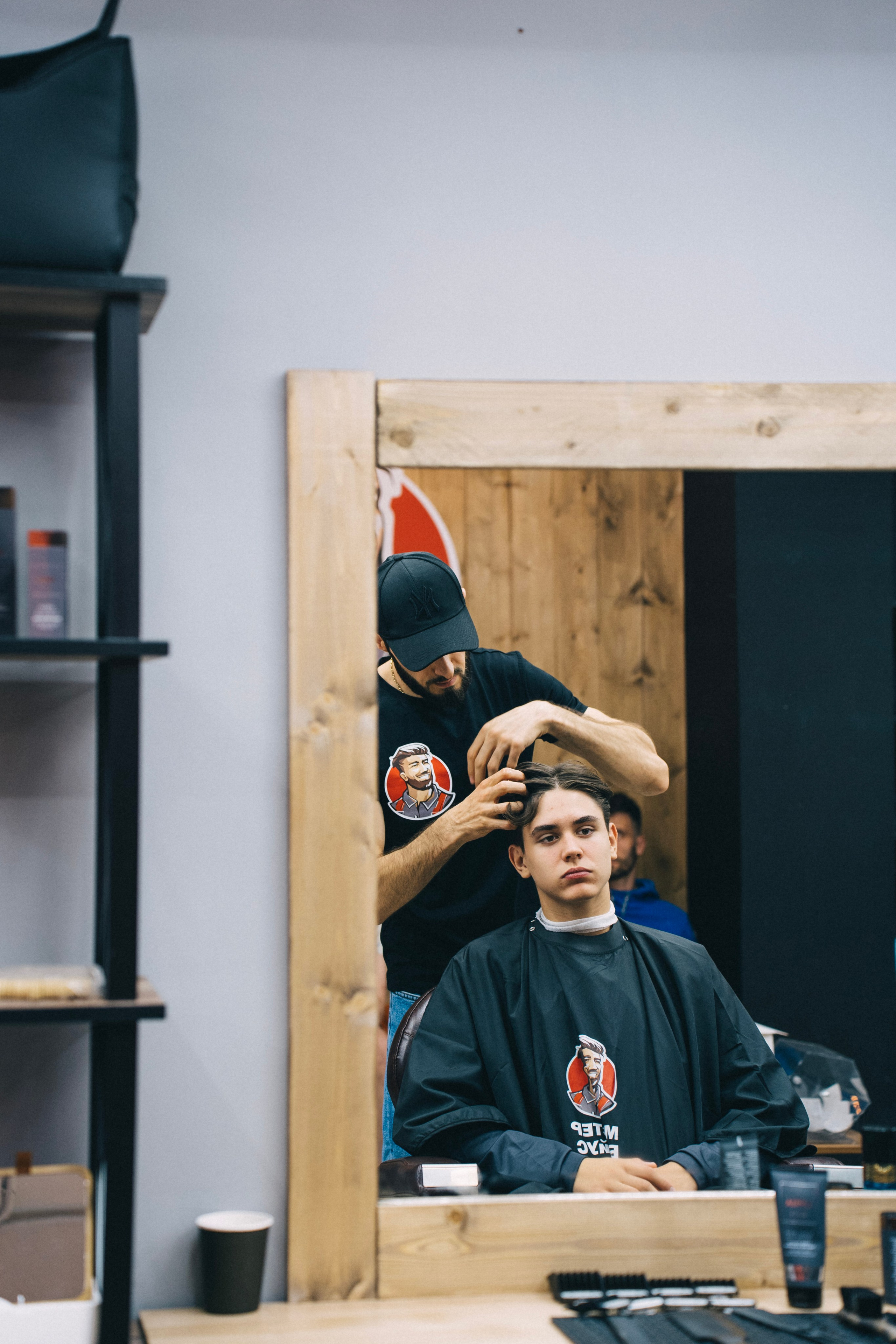 Барбершоп (открытие). Беккер Таня