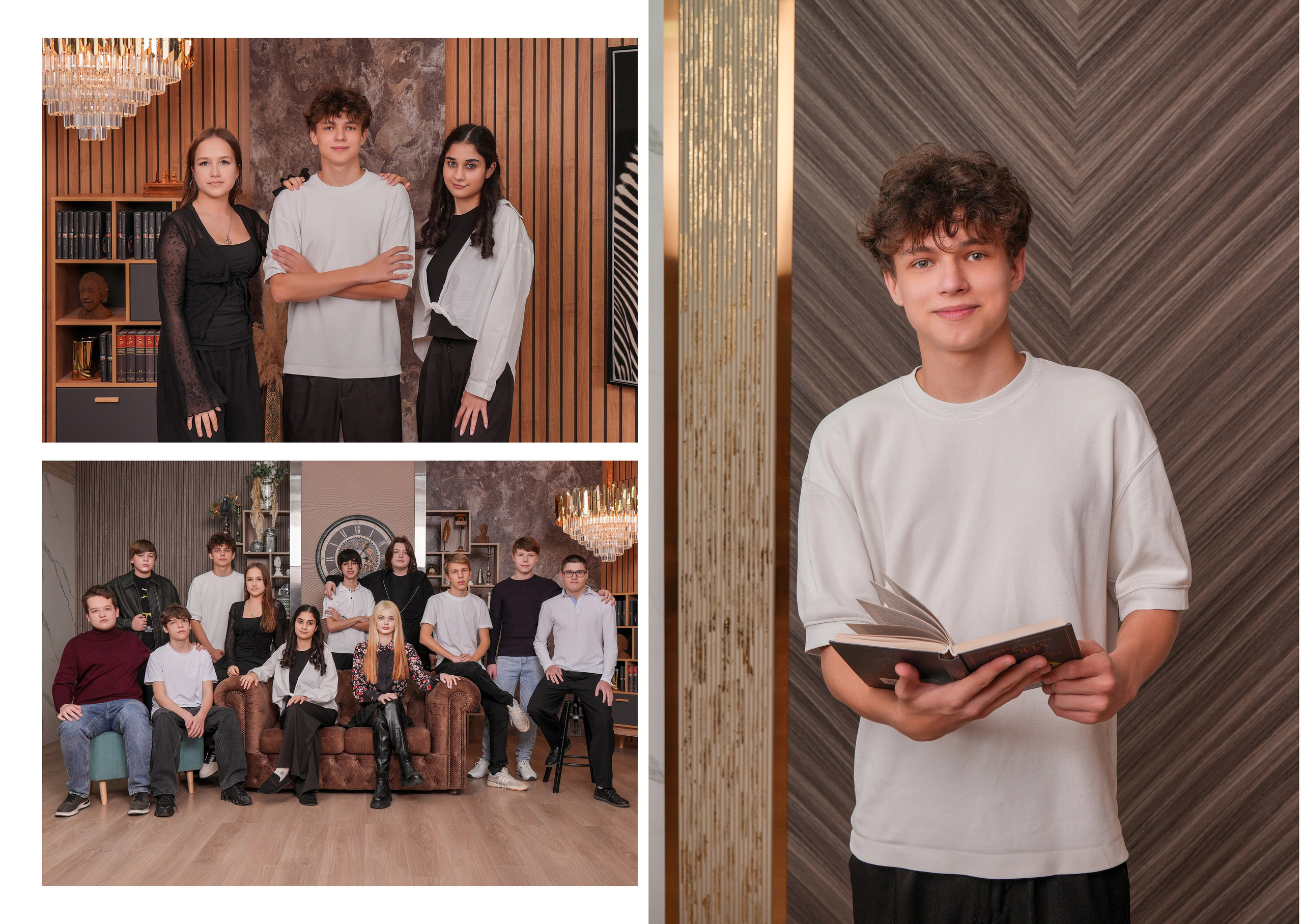 ШКОЛА 19 9 В. Красивый выпускной альбом в Краснодаре