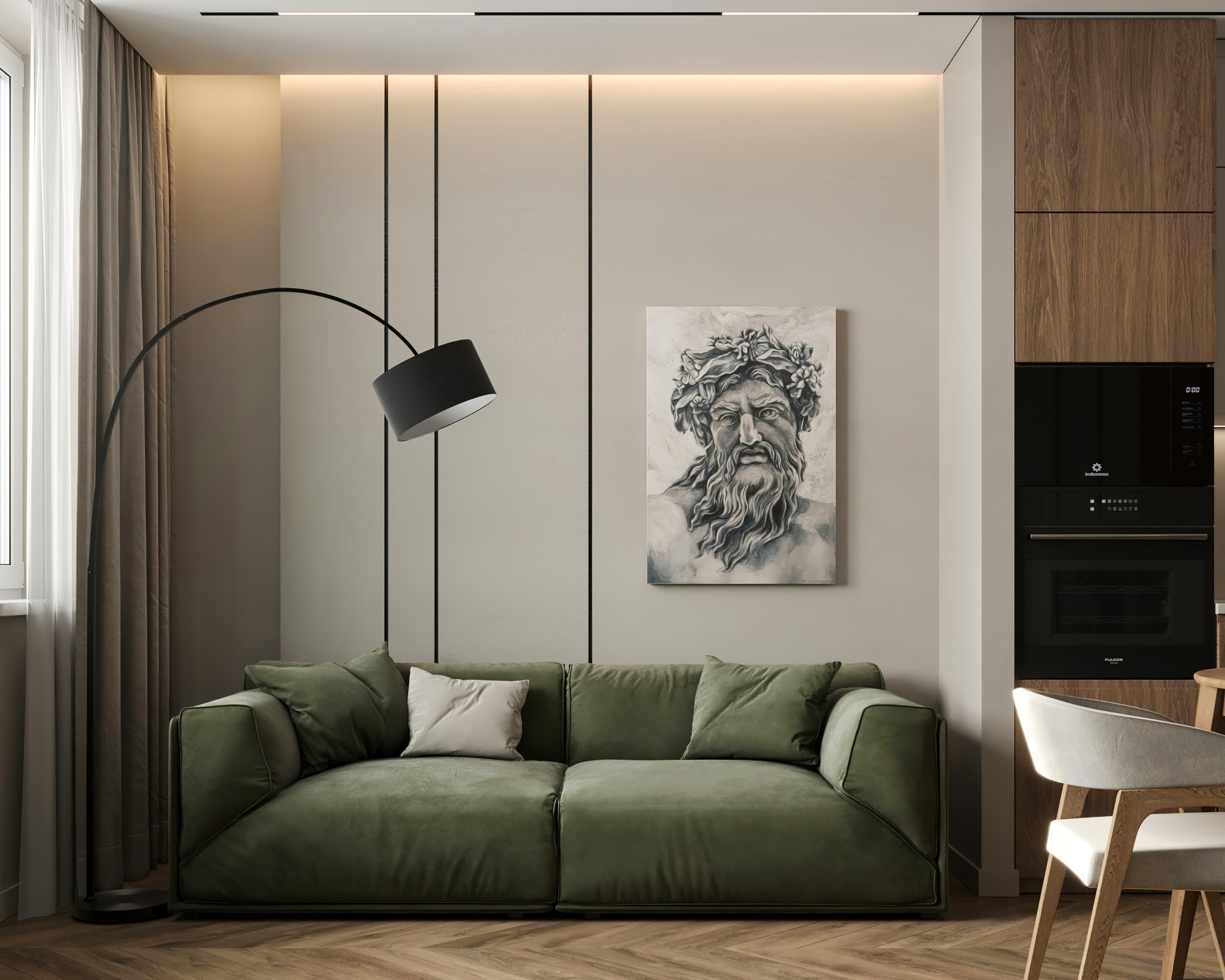 Кухня-гостиная