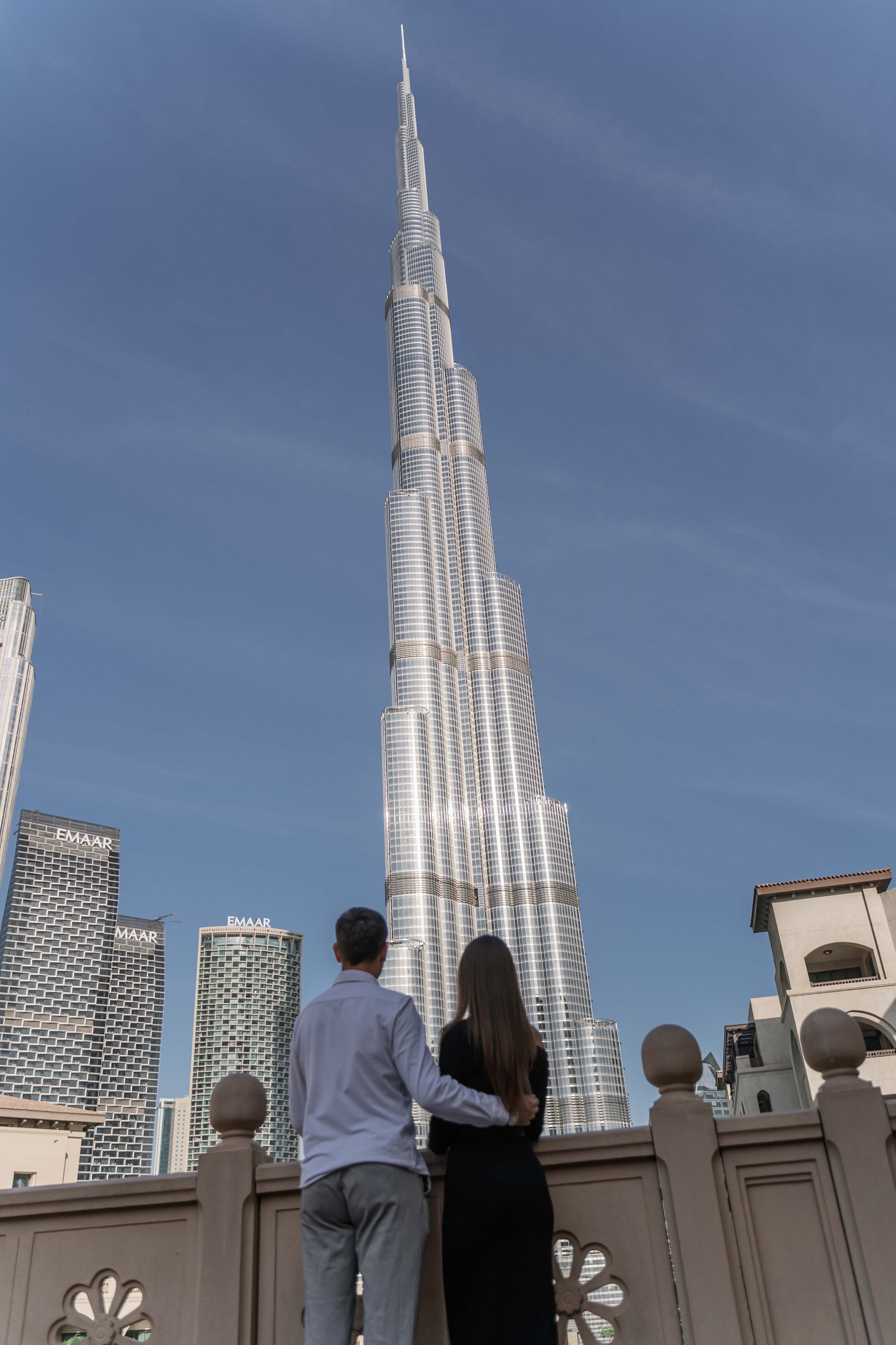Фотосессия на фоне бурдж халифы. Фотограф и видеограф в Москве и Абу Даби Мария Кулагина