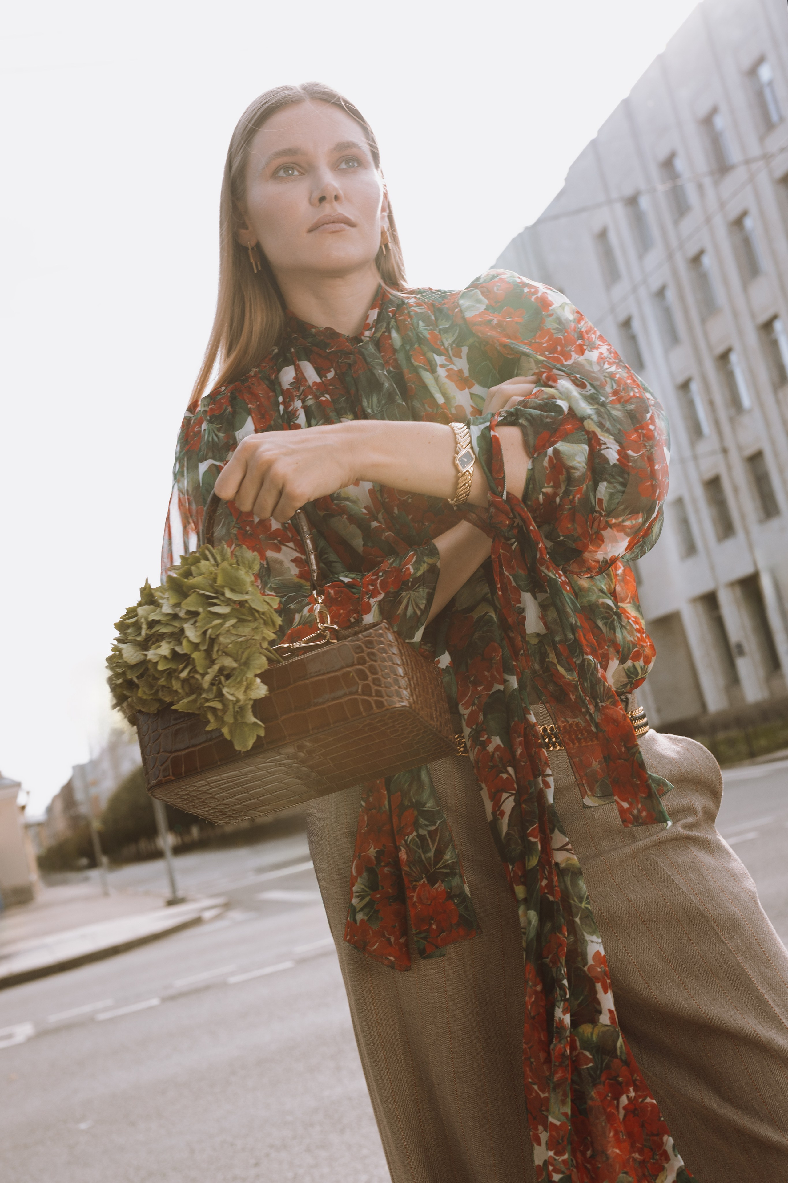 К цветам…. Fashion Фотограф в СПб Yana Kochkina