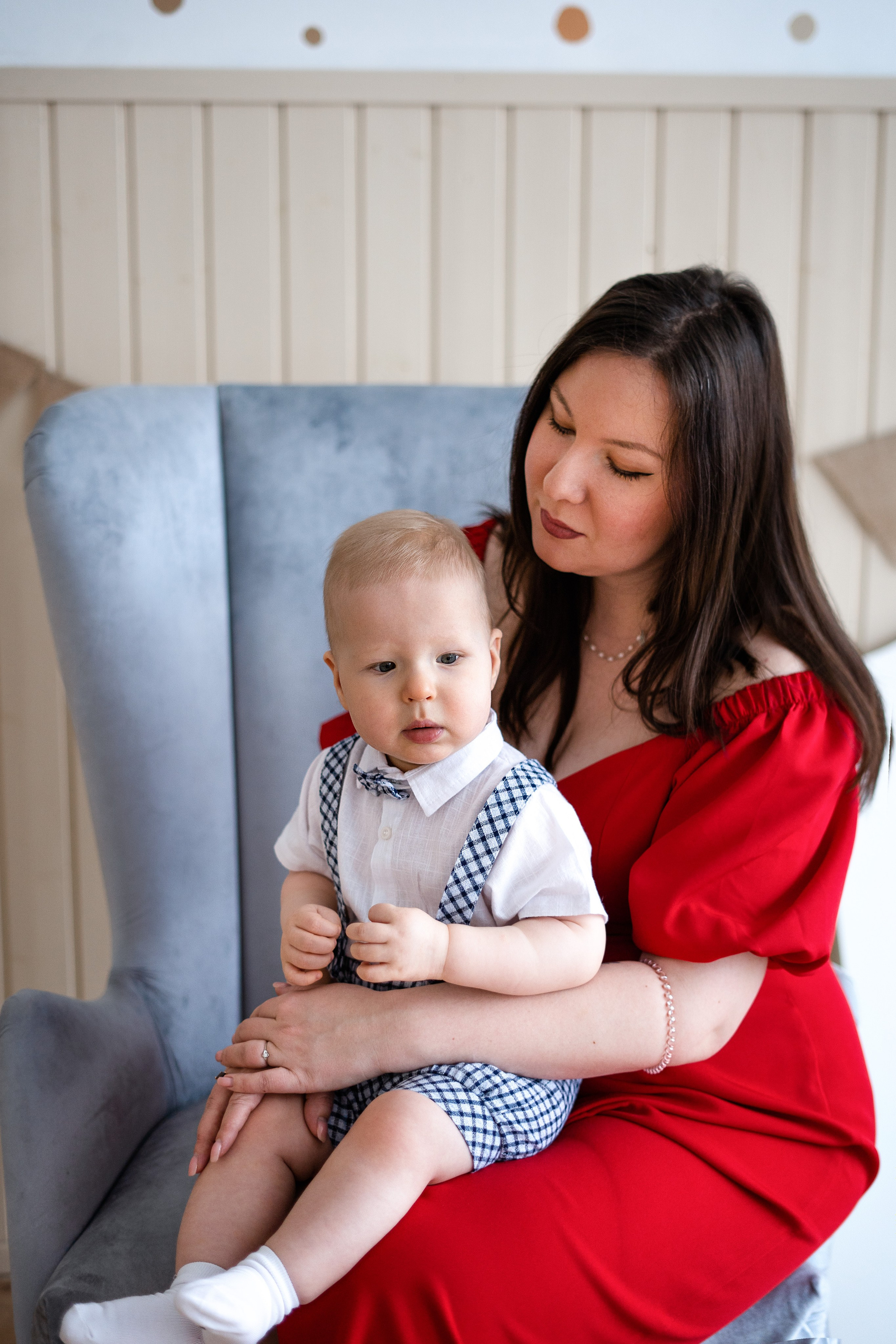 Семейная фотосессия в студии «Панда» (Коммунарка). Семейный и детский фотограф в Москве Екатерина Офицерова