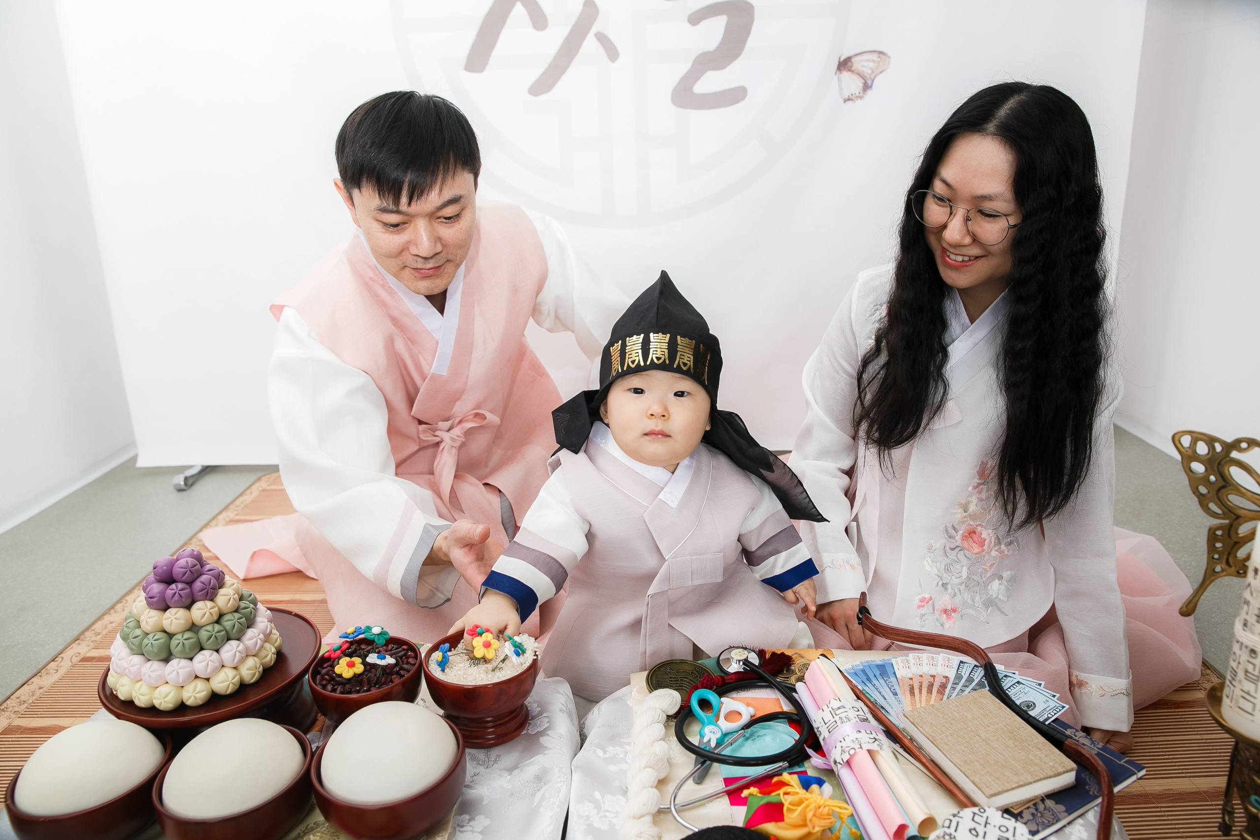 축돌 Утренняя церемония (семья). «Инбок» Фото студия