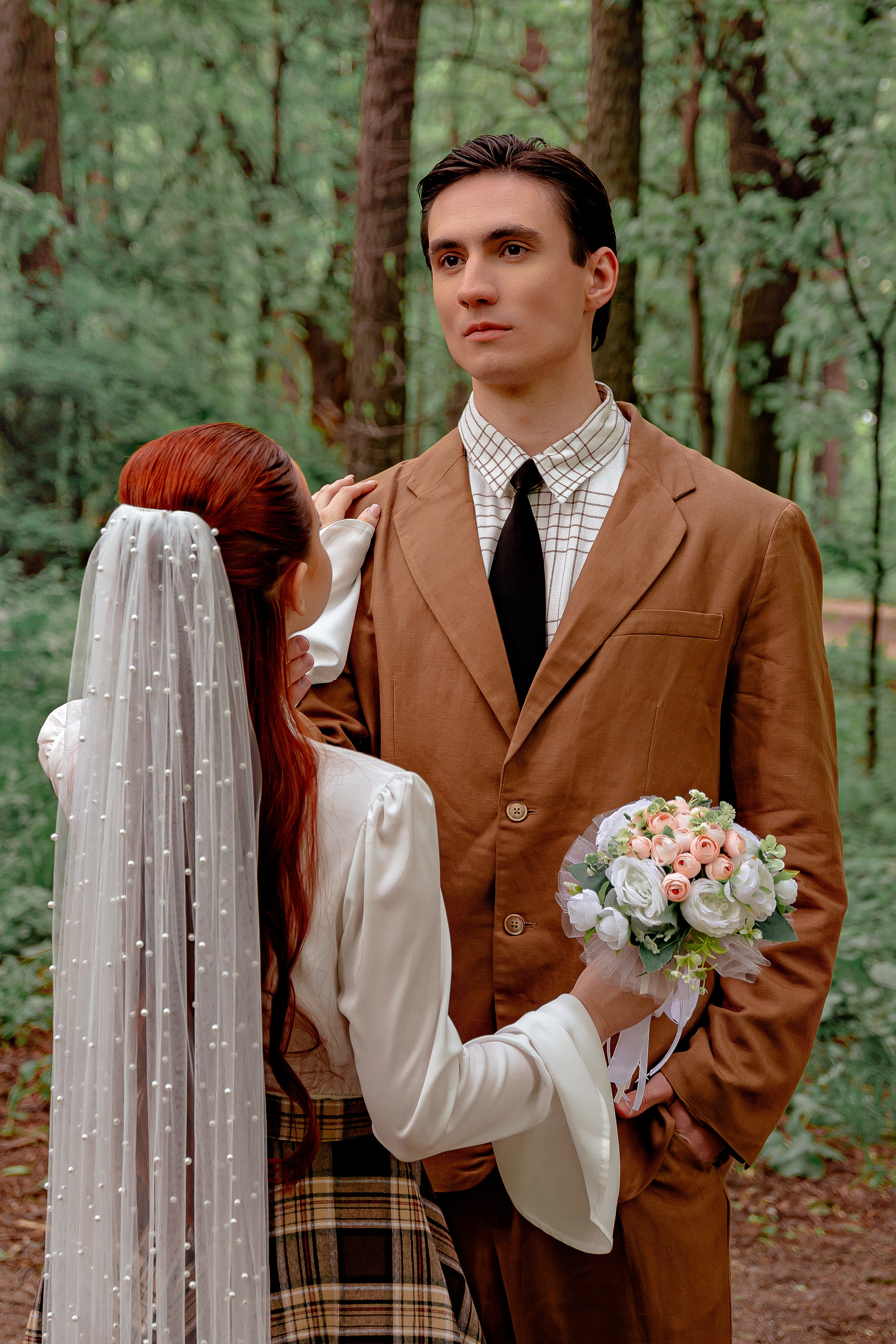 Свадьба под дождем «Марина-Марк». Свадебный/Портретный фотограф снимаю в Москве