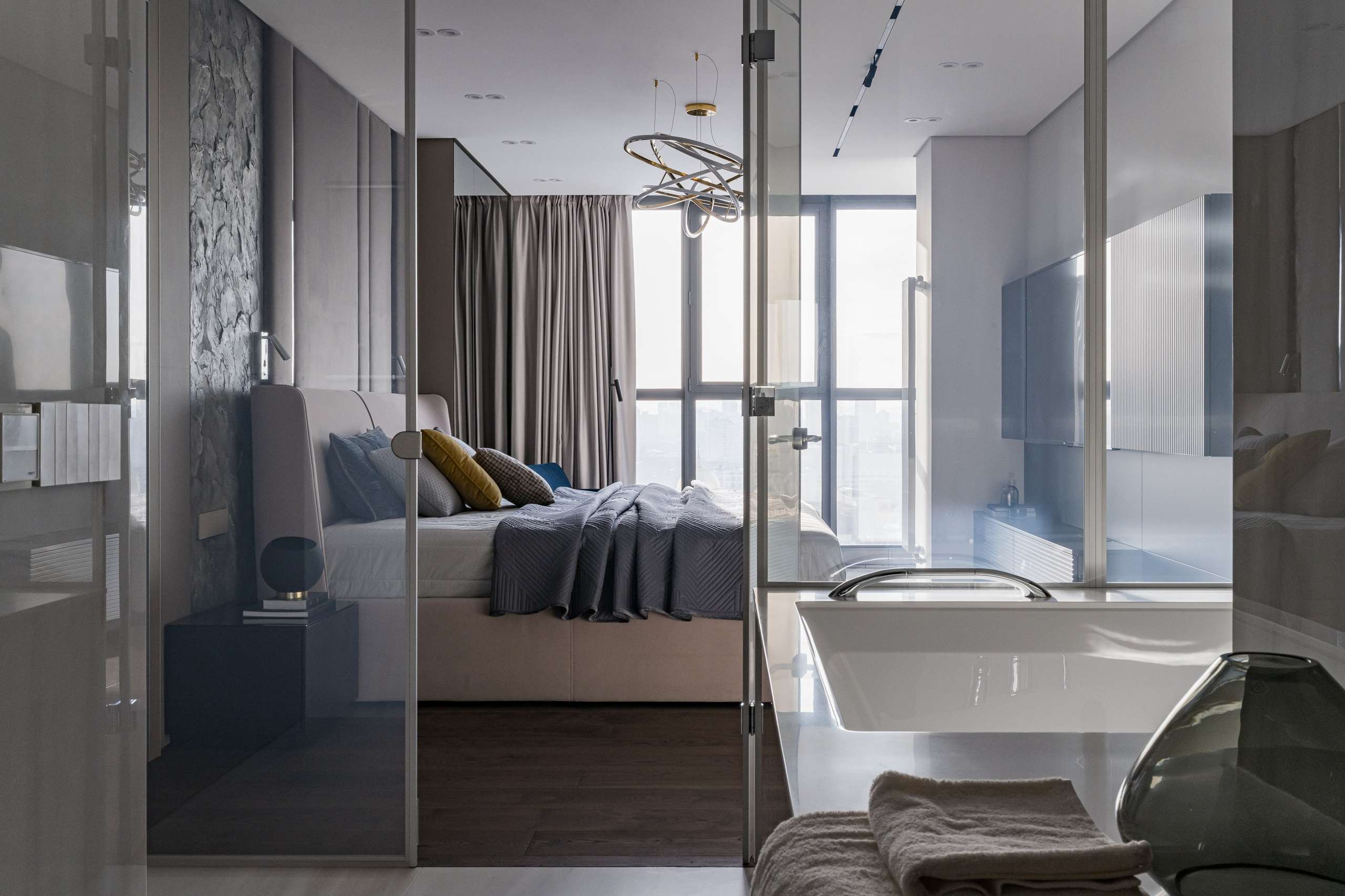 ЖК Вернисаж. Дизайн студия The IDF. Мебель на заказ