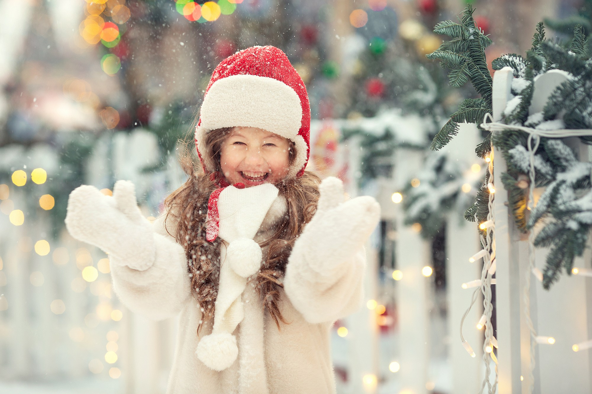 Атмосферная фотосессия на новогодней ярмарке. Семейный фотограф Татьяна Надеждина | Москва, Московская область, Ярославль