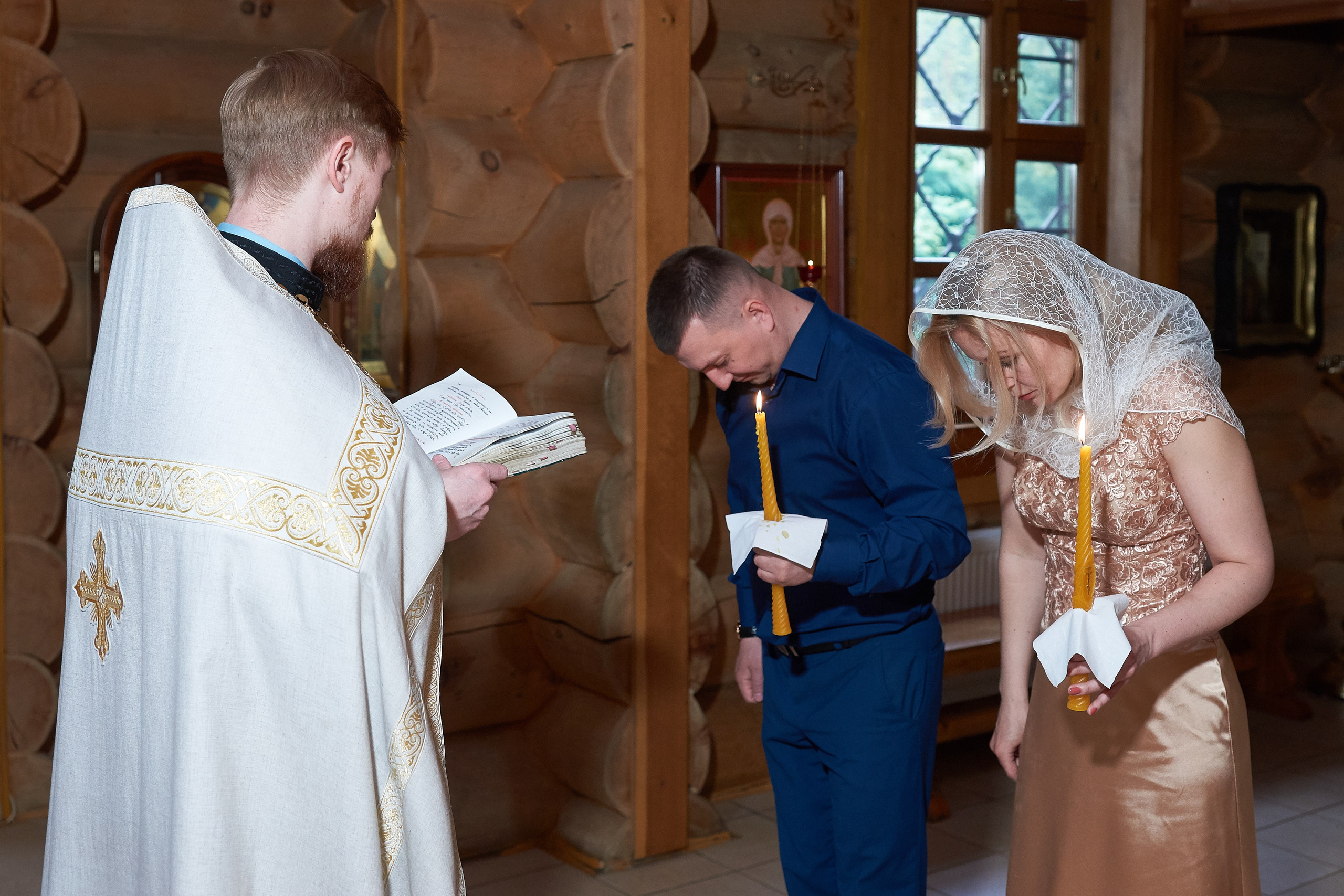 Венчание в Неопалимовской церкви. Балашиха
