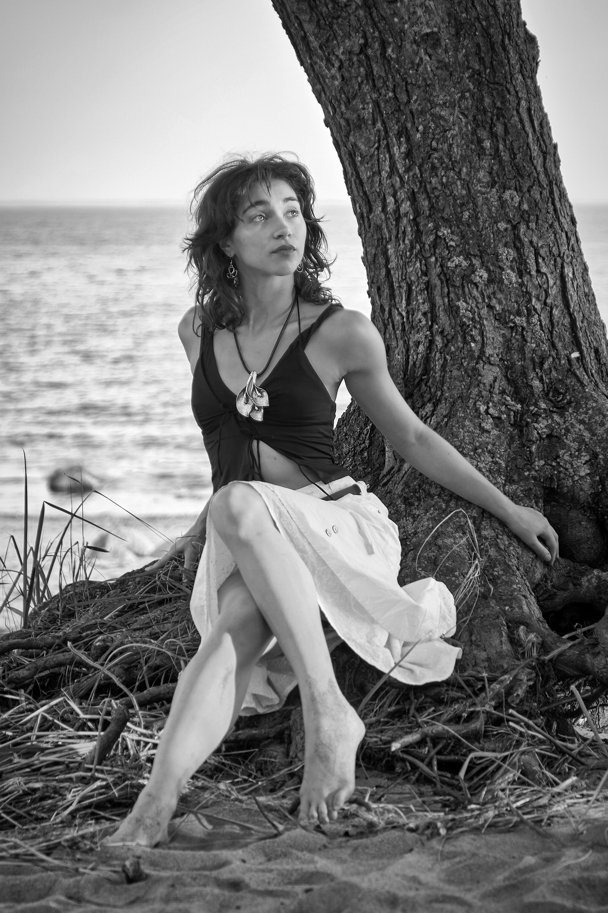 Девушка и море. Фотограф Владимир Артамонов