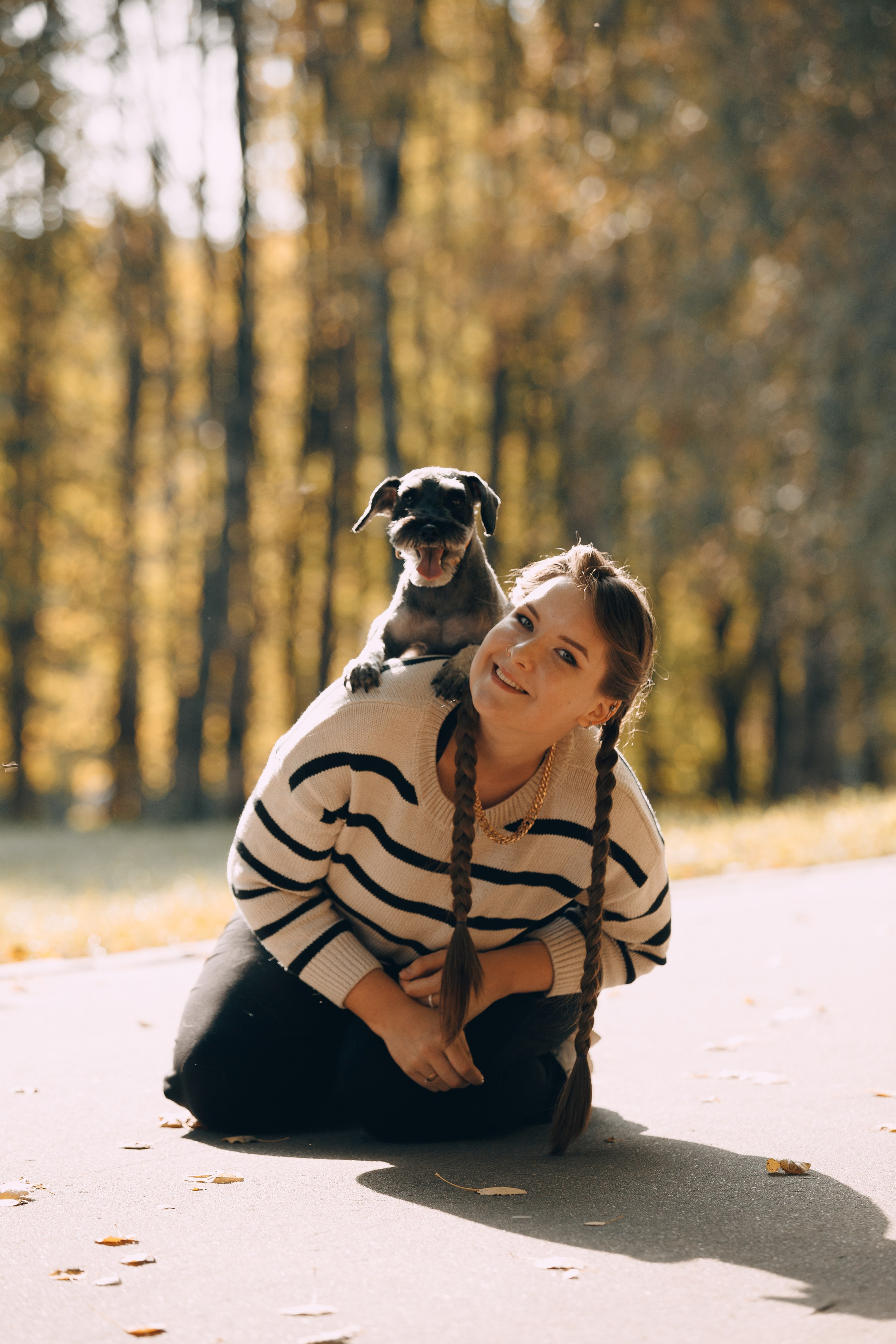 Оля и компания. Фотограф анималист Кристина Карпова, Москва