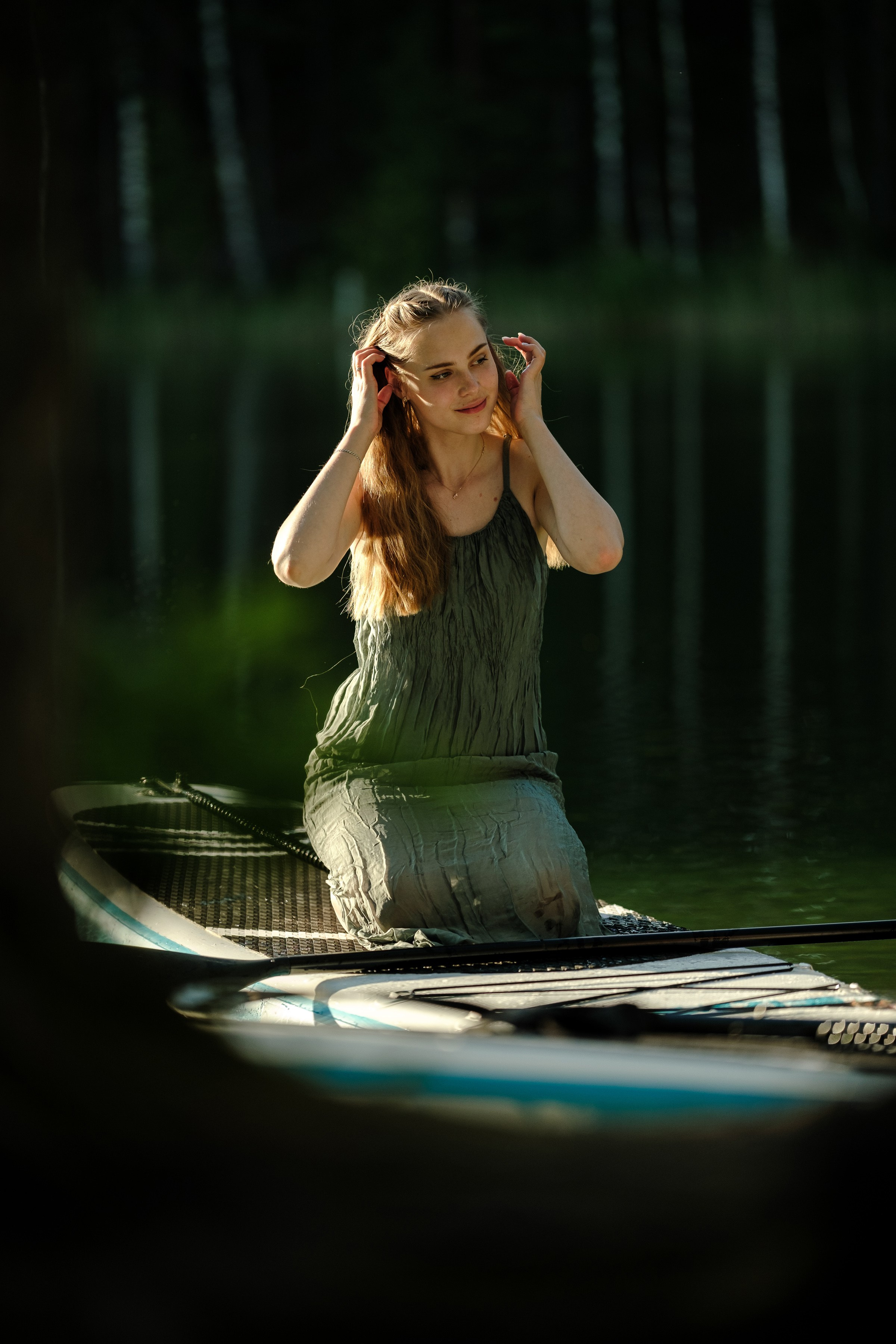 Петя и Лина, на сапах. Интерьерный фотограф и видеограф в Санкт-Петербурге Вадим Балбашевский