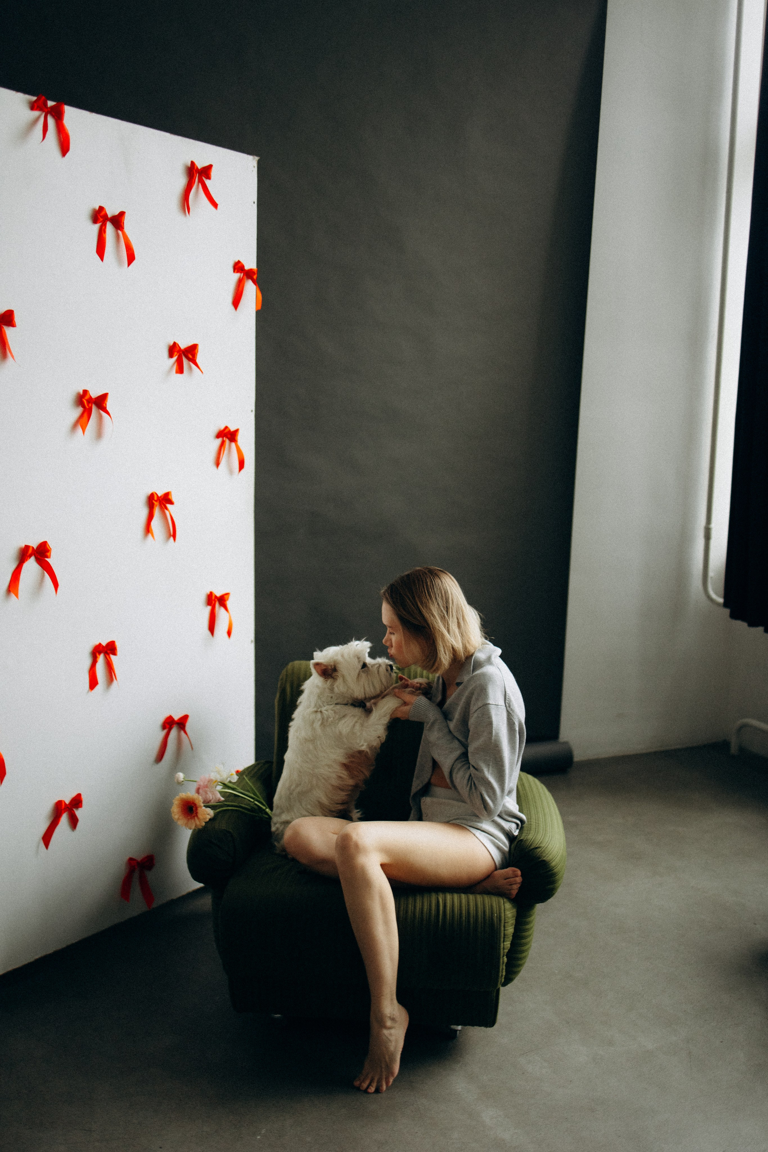 Аня и Локи. Фотораф — анималист Мария Шистка