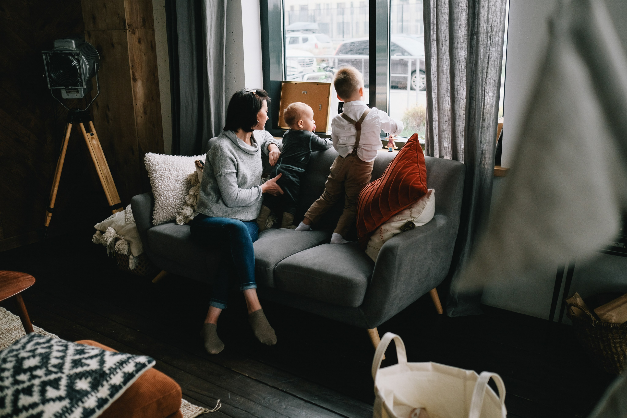 Небольшая фотосессия в студии на 1 годик. Фотограф Михаил Ерохин | Москва