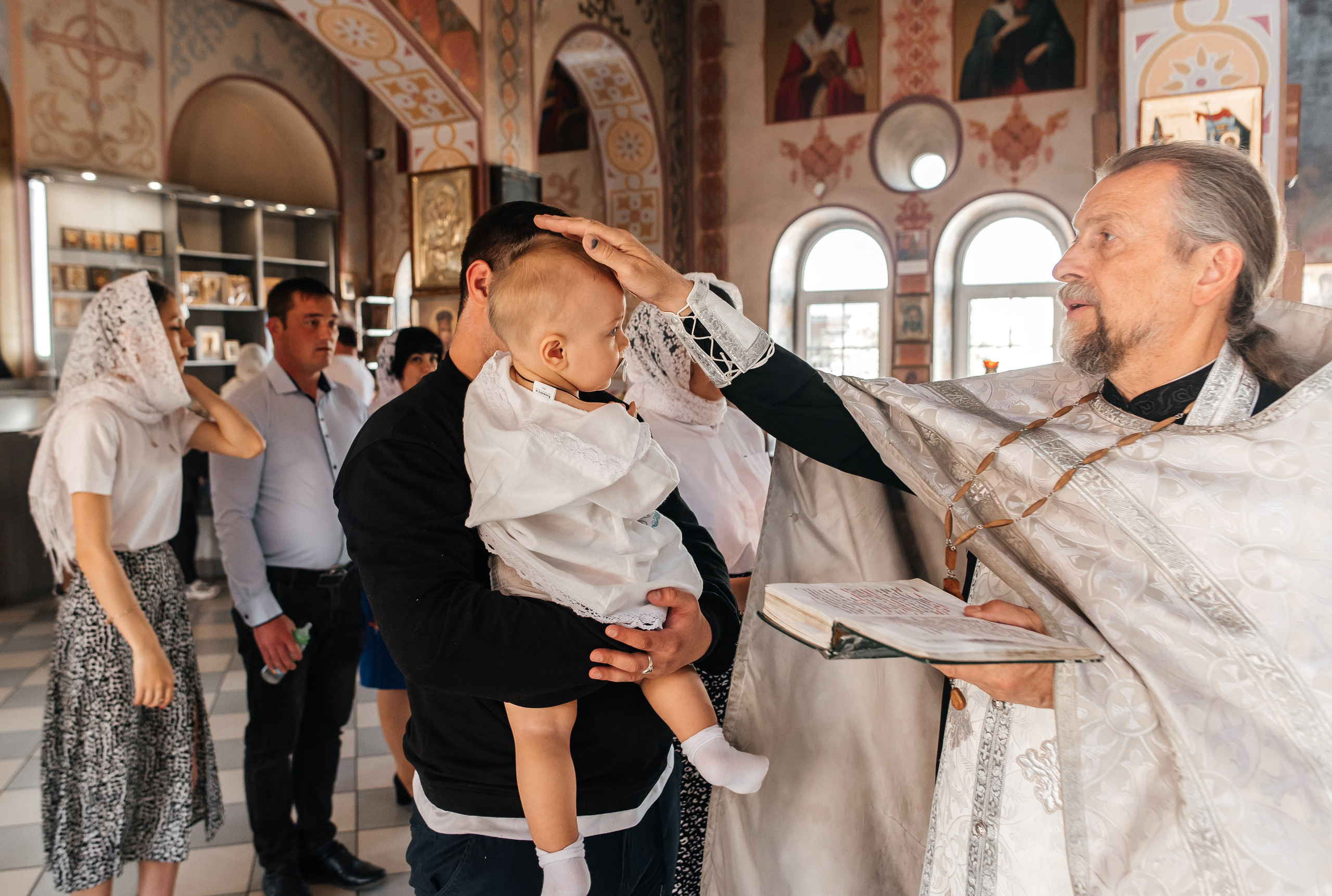 Крещение Матвея. Детский и семейный фотограф выпускной альбом Приморско-Ахтарск