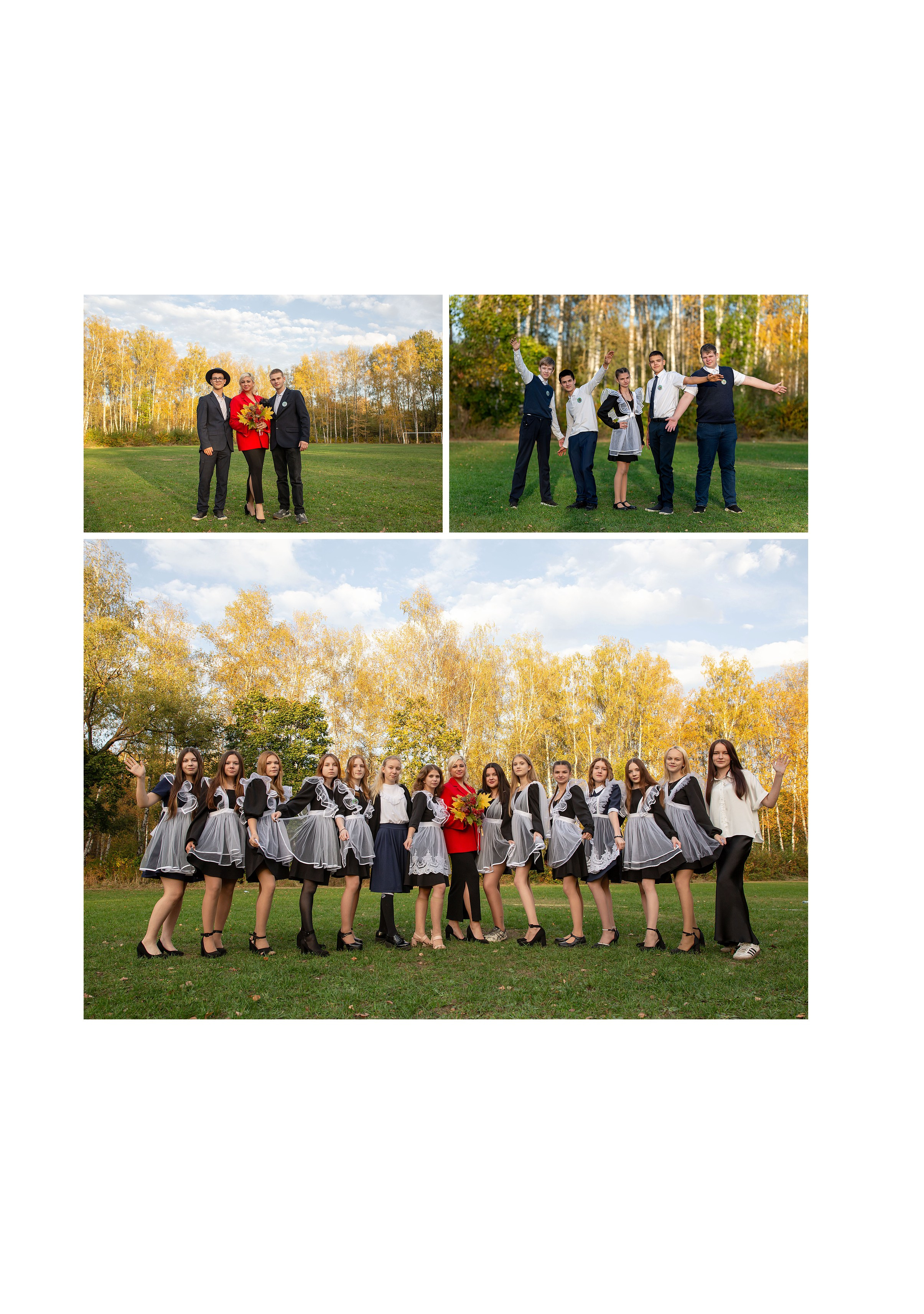 Альбом общей вёрстки для старшей школы 23×30 15 разворотов. Семейный фотограф в г. Воскресенск Наталия Молева