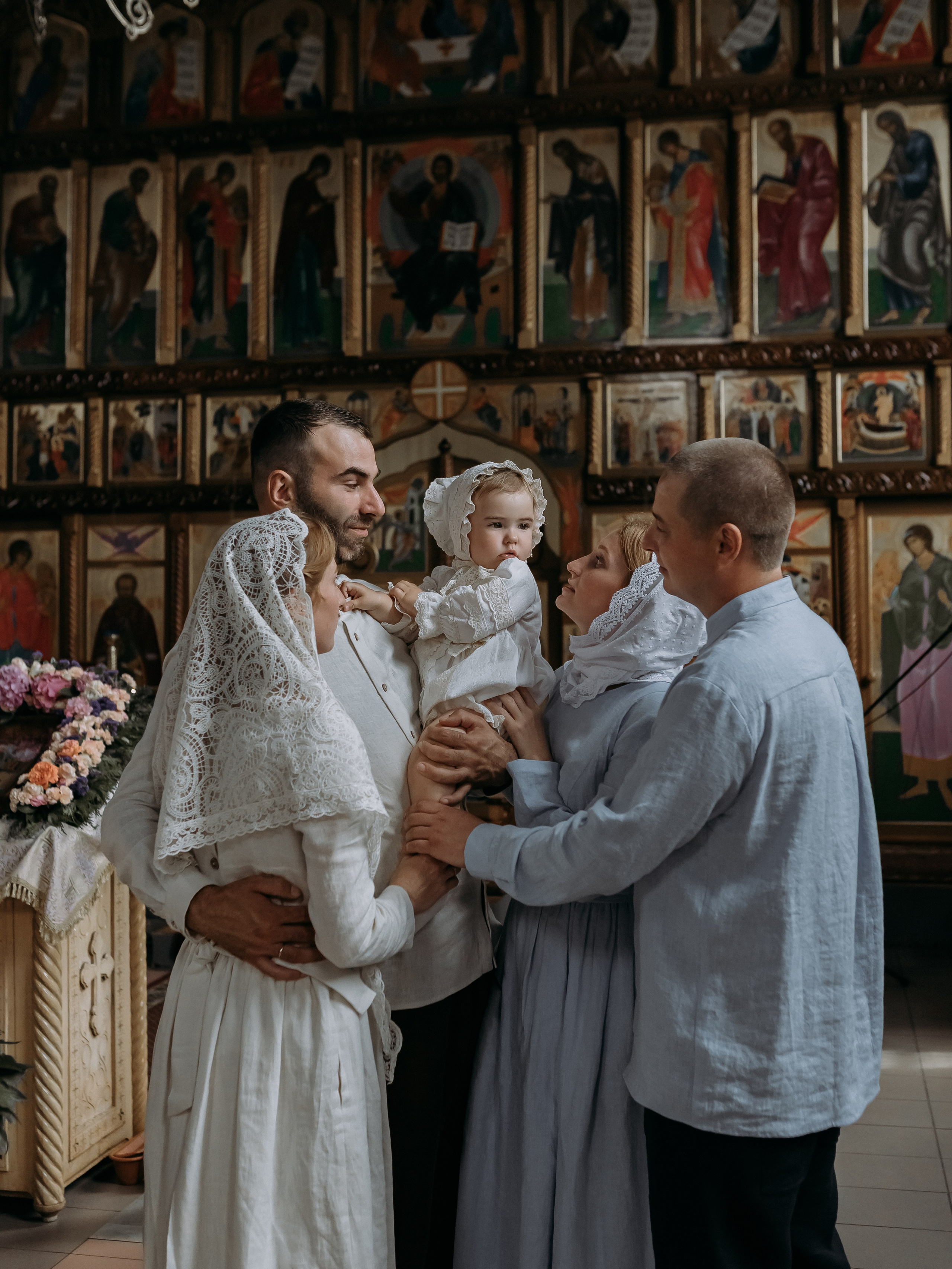 Таинство Крещения Пелагиеи. Фотограф семейный, Венчания Крещения Пятигорск Новопавловск КМВ