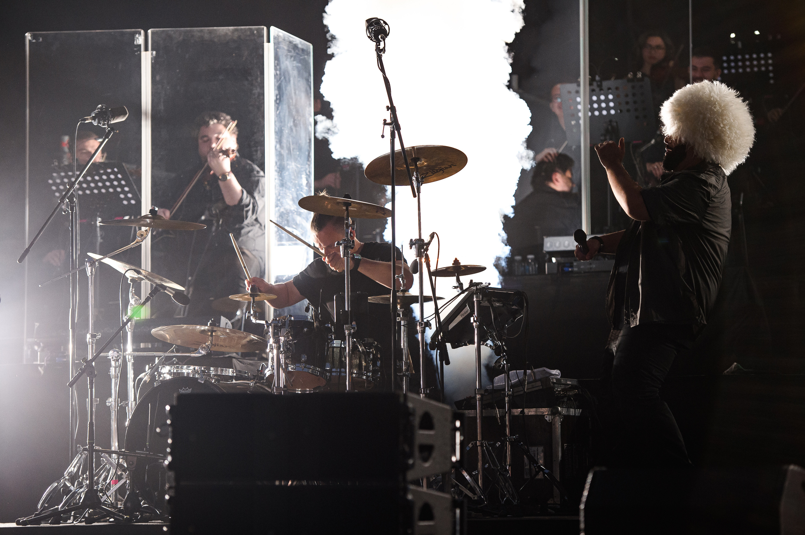 Jah Khalib с симфоническим оркестром в Зеленом театре. Репортажный и свадебный фотограф в Москве