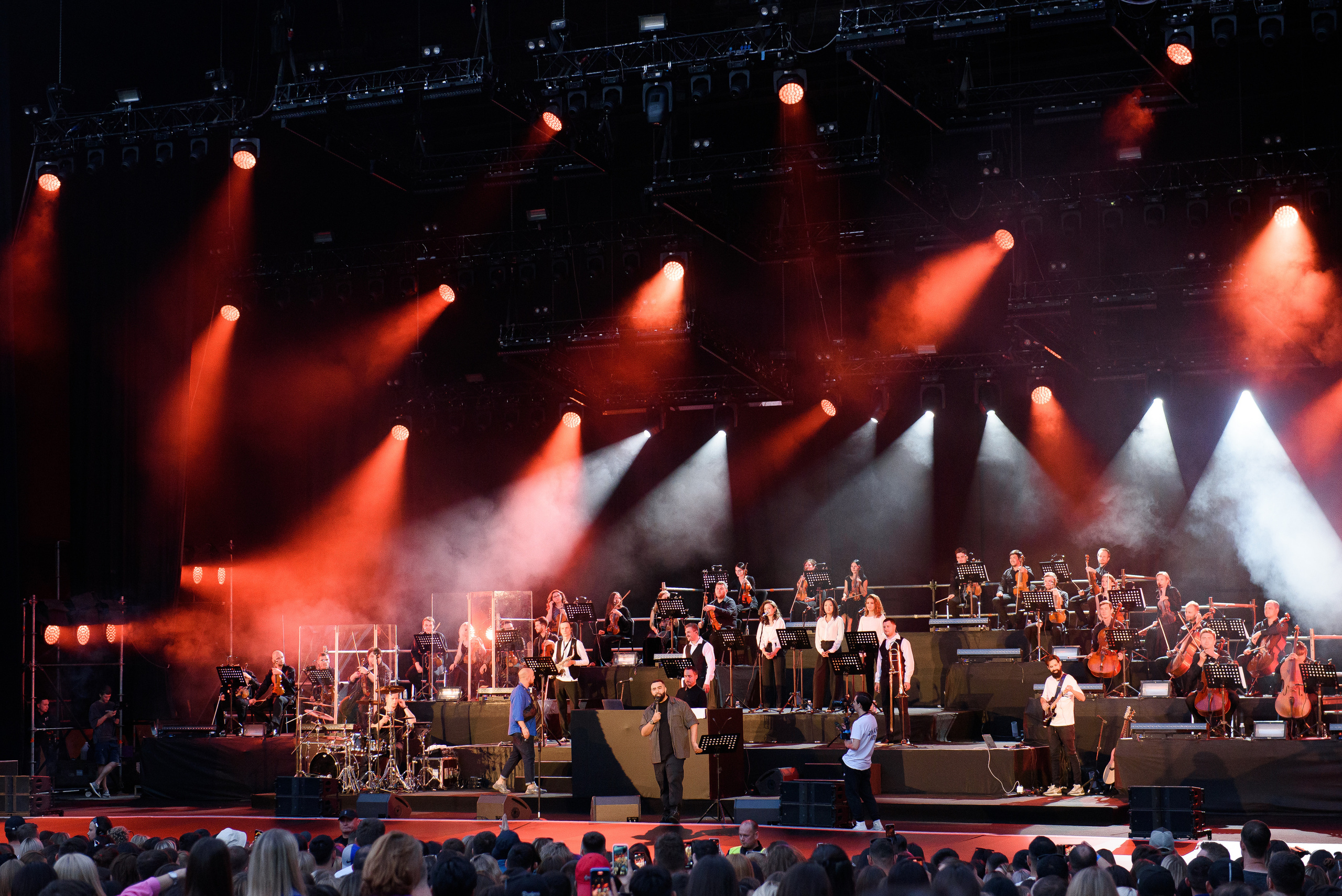 Jah Khalib с симфоническим оркестром в Зеленом театре. Репортажный и свадебный фотограф в Москве