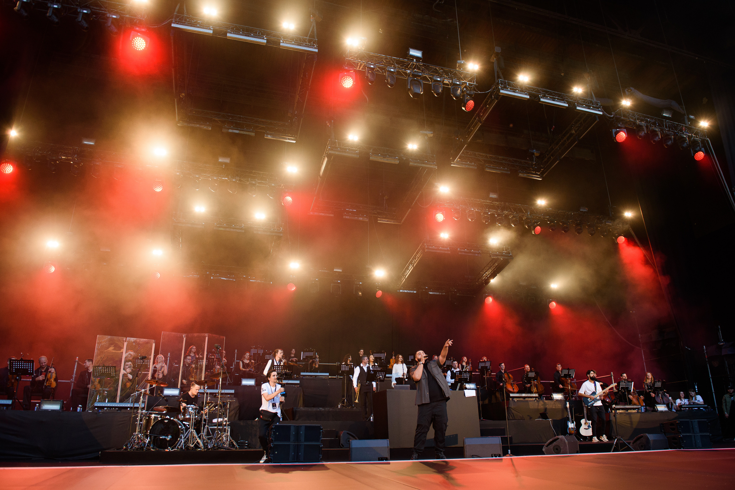 Jah Khalib с симфоническим оркестром в Зеленом театре. Репортажный и свадебный фотограф в Москве