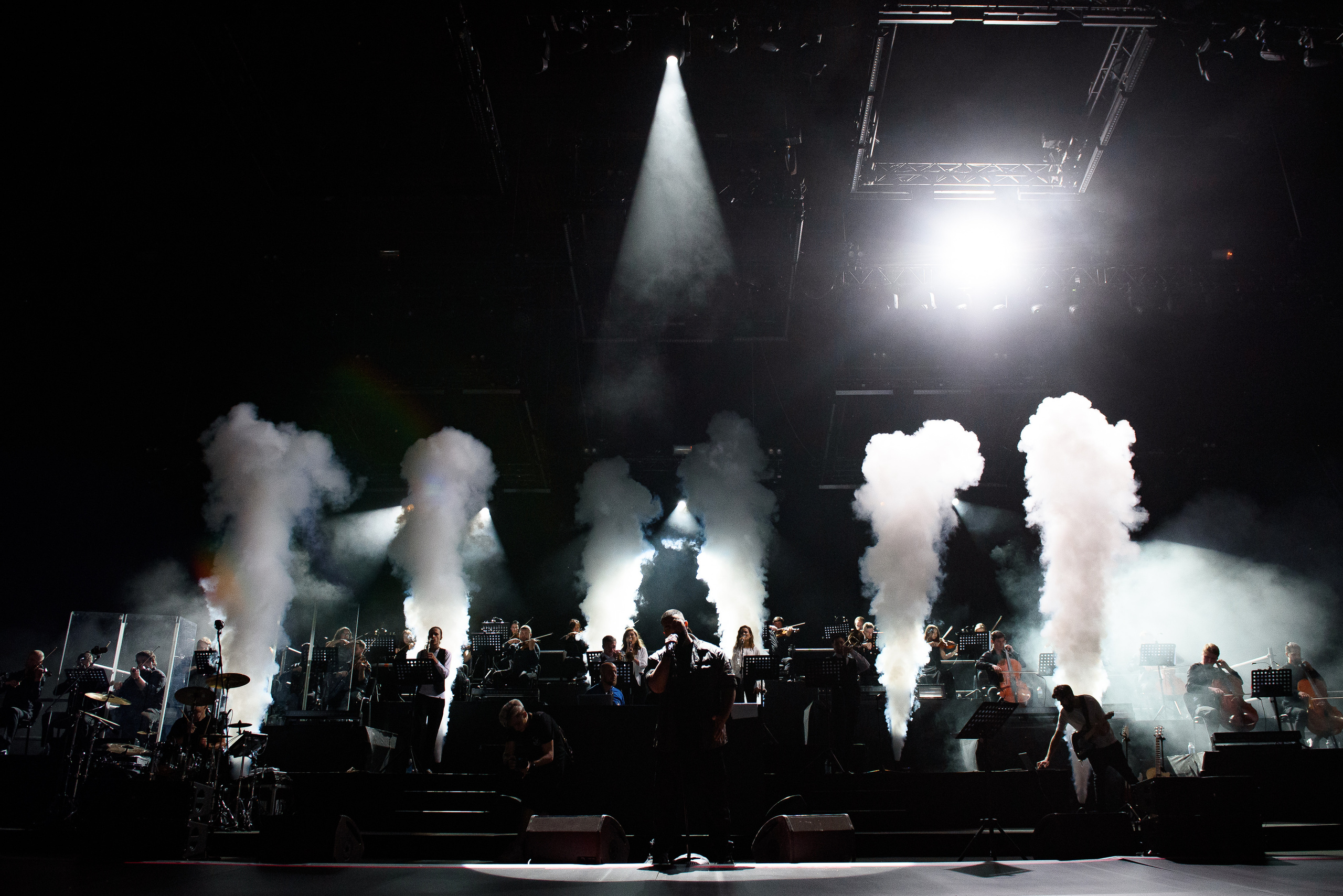 Jah Khalib с симфоническим оркестром в Зеленом театре. Репортажный и свадебный фотограф в Москве