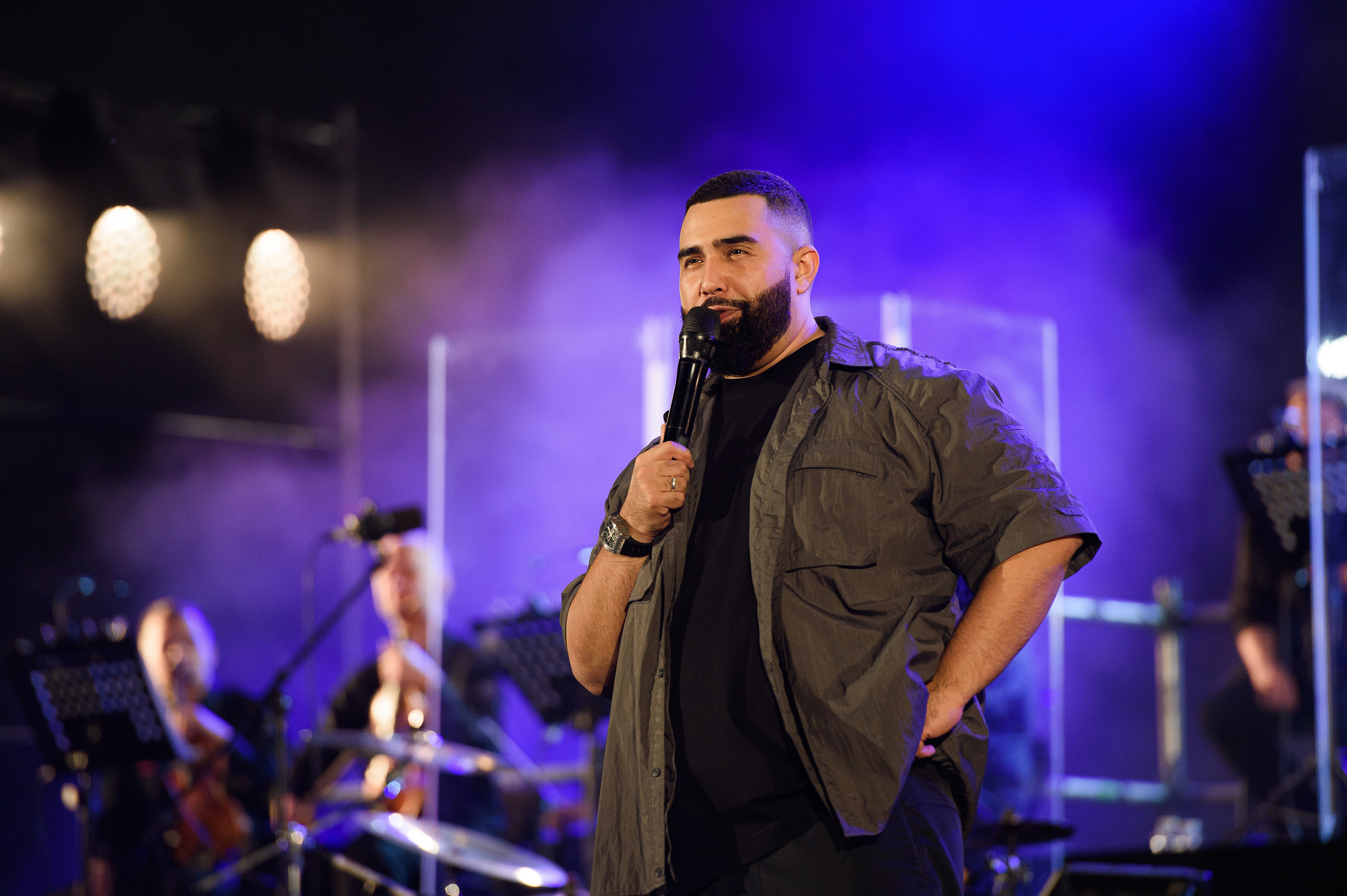 Jah Khalib с симфоническим оркестром в Зеленом театре. Репортажный и свадебный фотограф в Москве