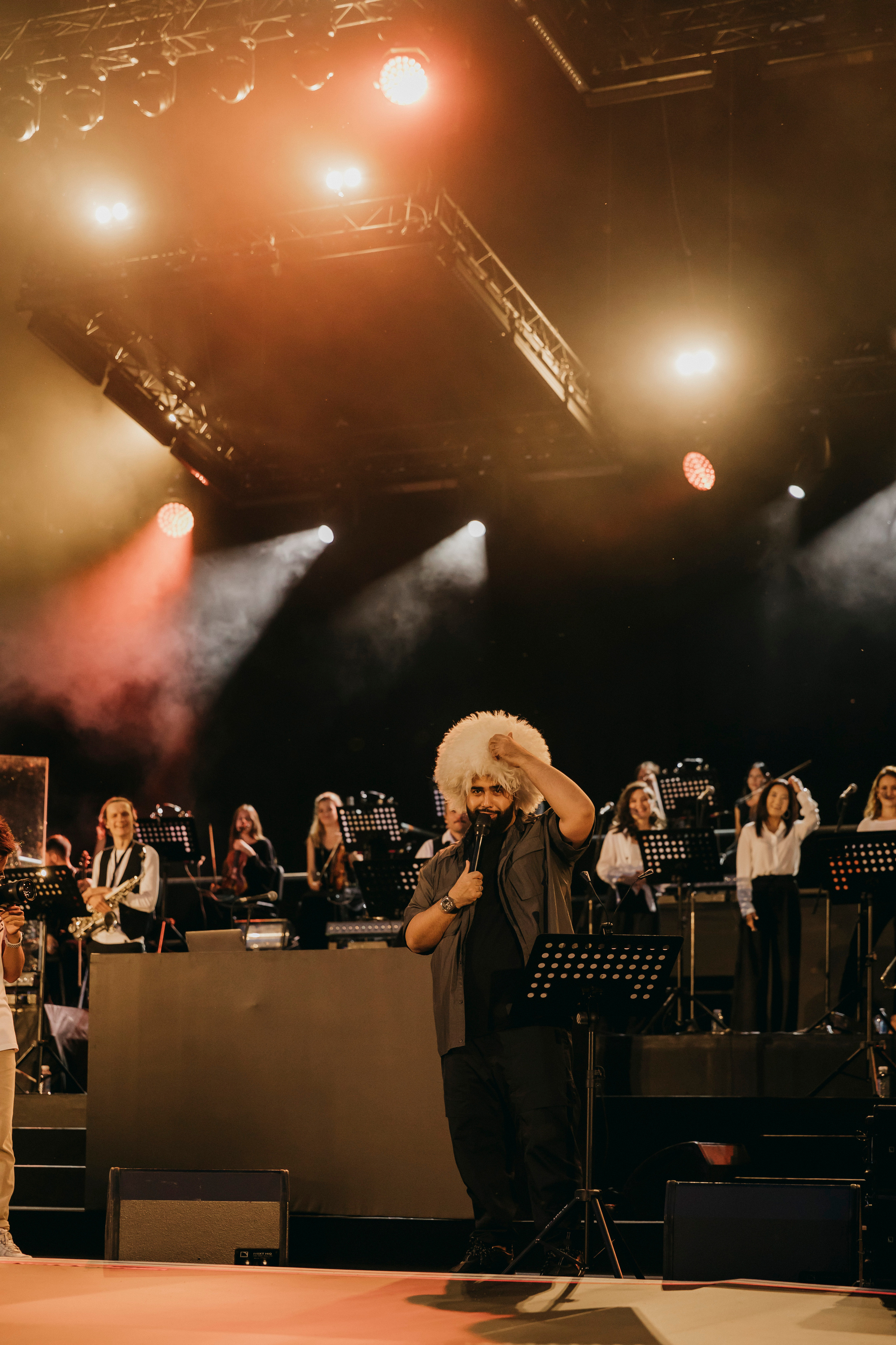 Jah Khalib с симфоническим оркестром в Зеленом театре. Репортажный и свадебный фотограф в Москве