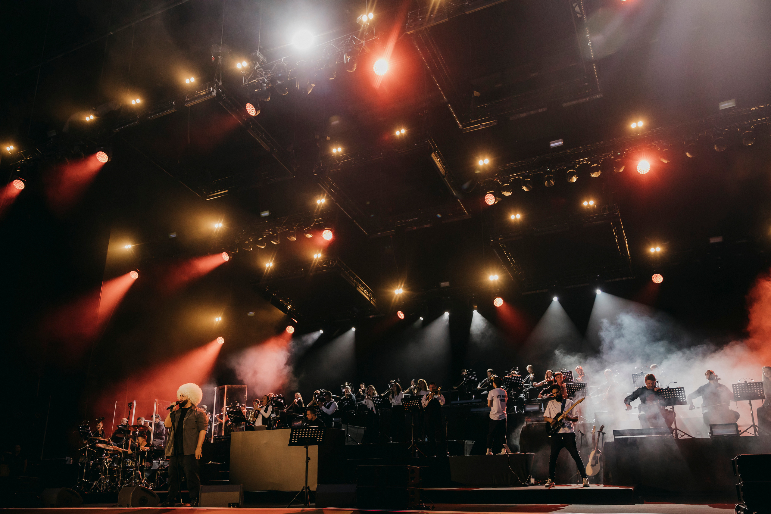 Jah Khalib с симфоническим оркестром в Зеленом театре. Репортажный и свадебный фотограф в Москве