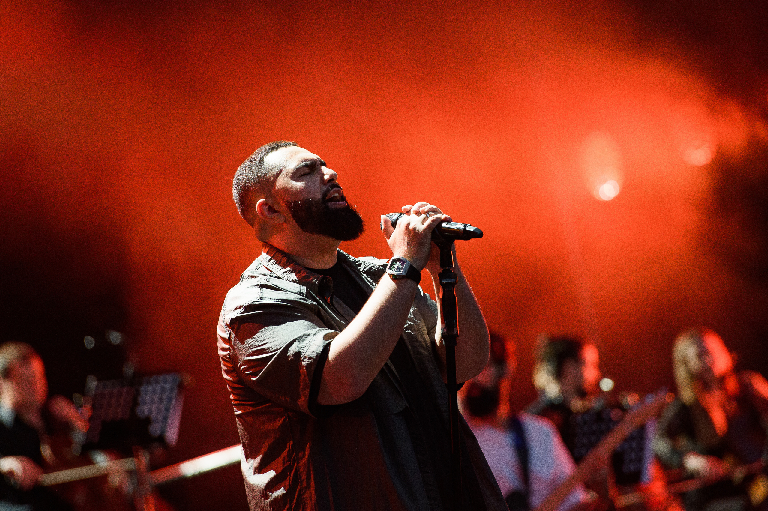 Jah Khalib с симфоническим оркестром в Зеленом театре. Репортажный и свадебный фотограф в Москве