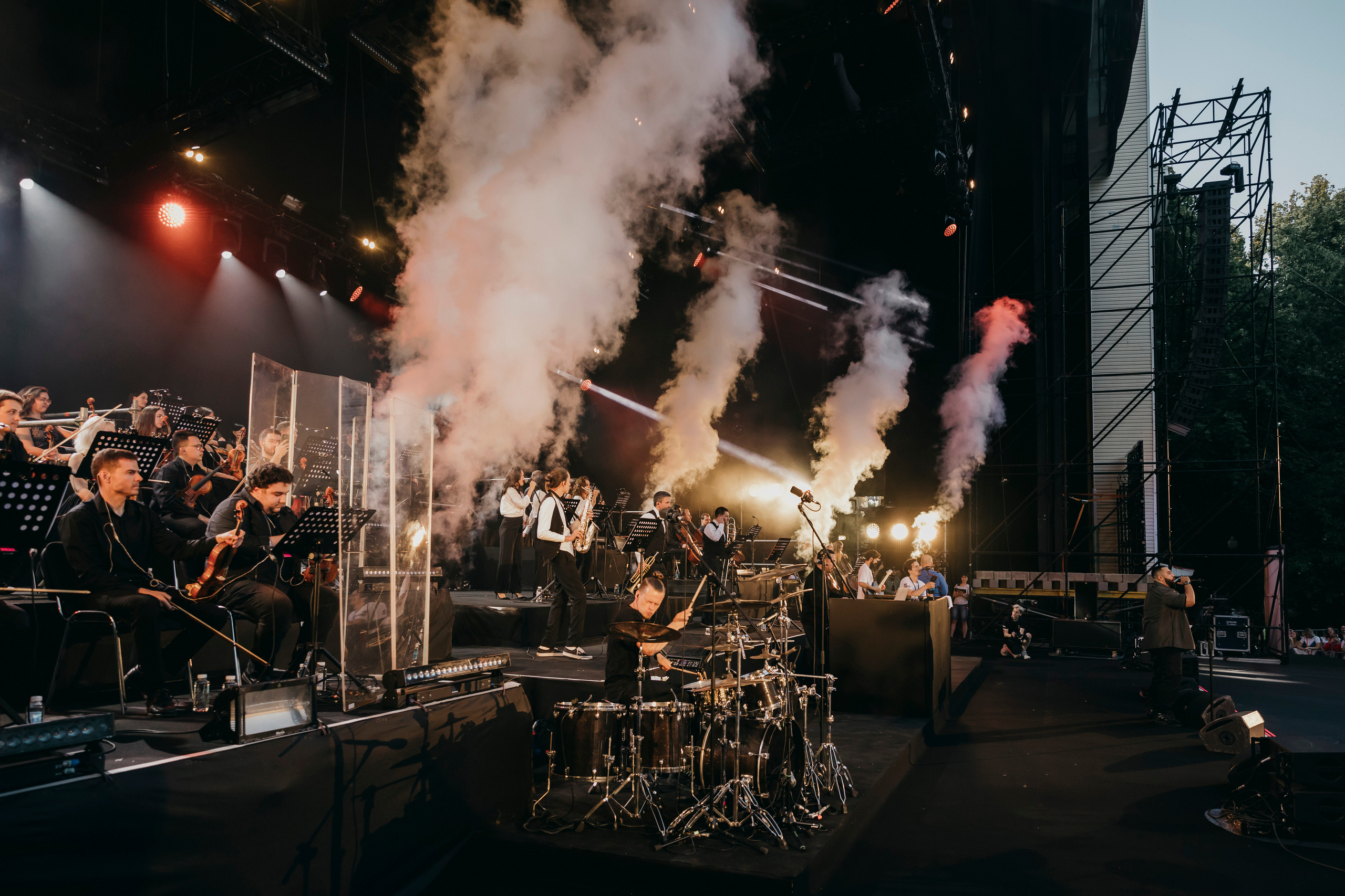 Jah Khalib с симфоническим оркестром в Зеленом театре. Репортажный и свадебный фотограф в Москве