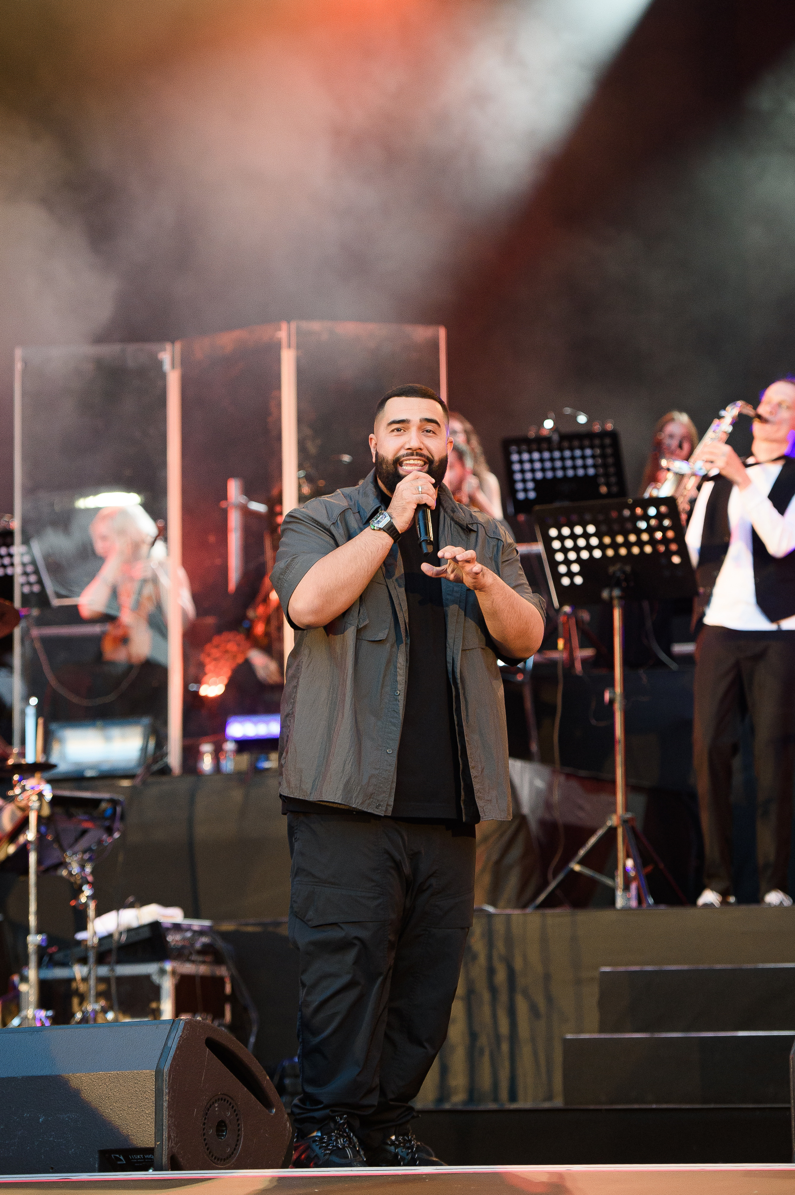 Jah Khalib с симфоническим оркестром в Зеленом театре. Репортажный и свадебный фотограф в Москве