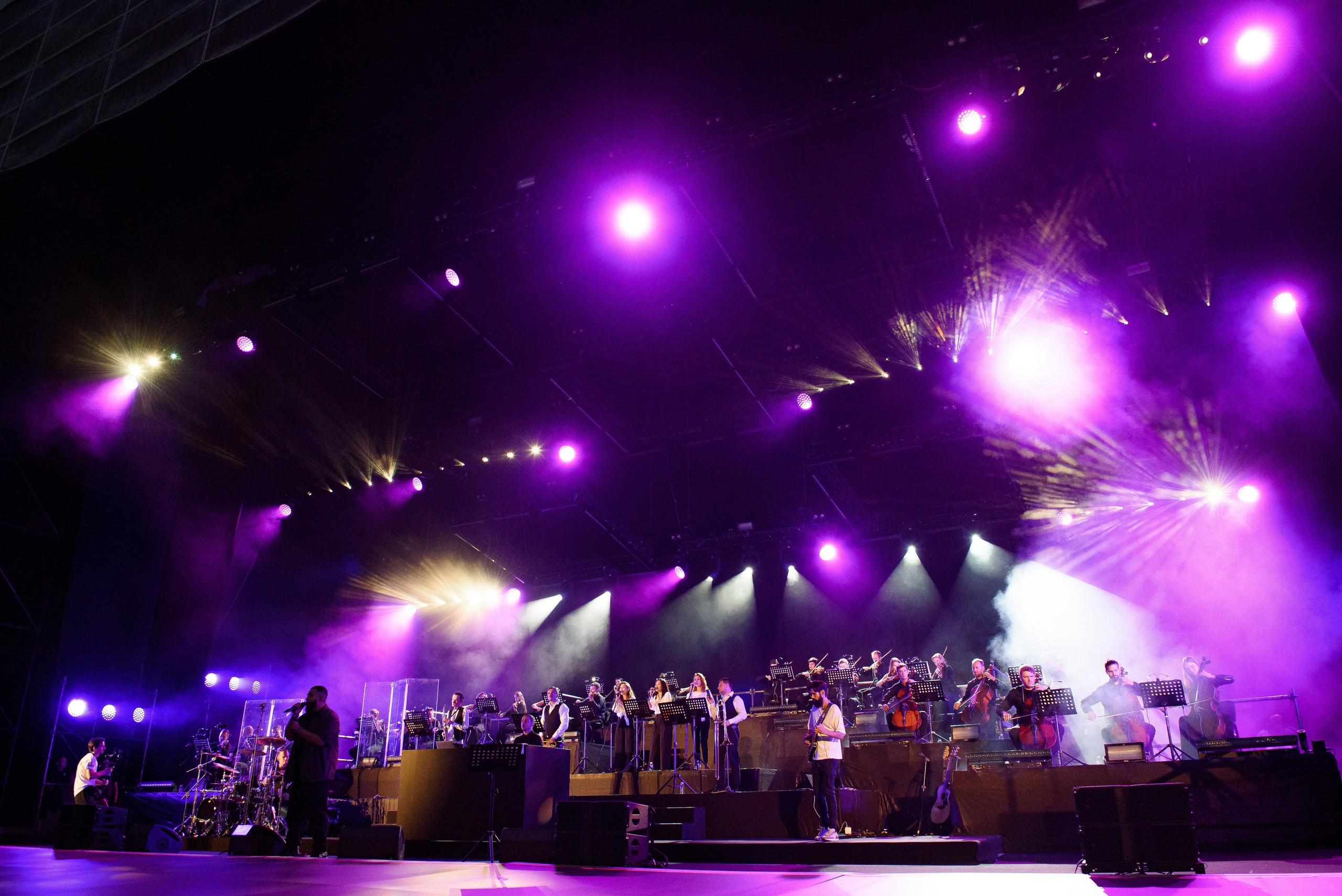 Jah Khalib с симфоническим оркестром в Зеленом театре. Репортажный и свадебный фотограф в Москве