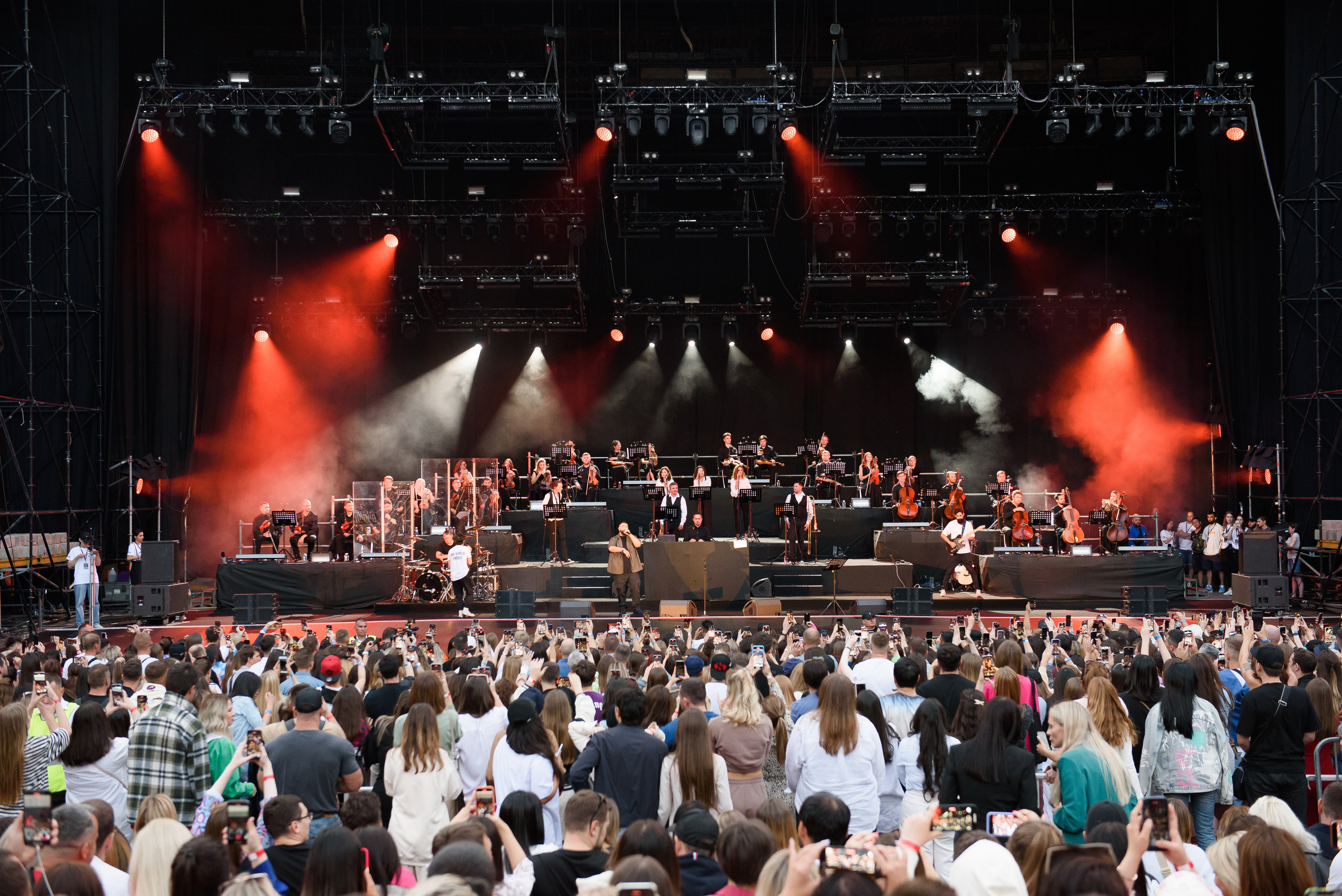 Jah Khalib с симфоническим оркестром в Зеленом театре. Репортажный и свадебный фотограф в Москве