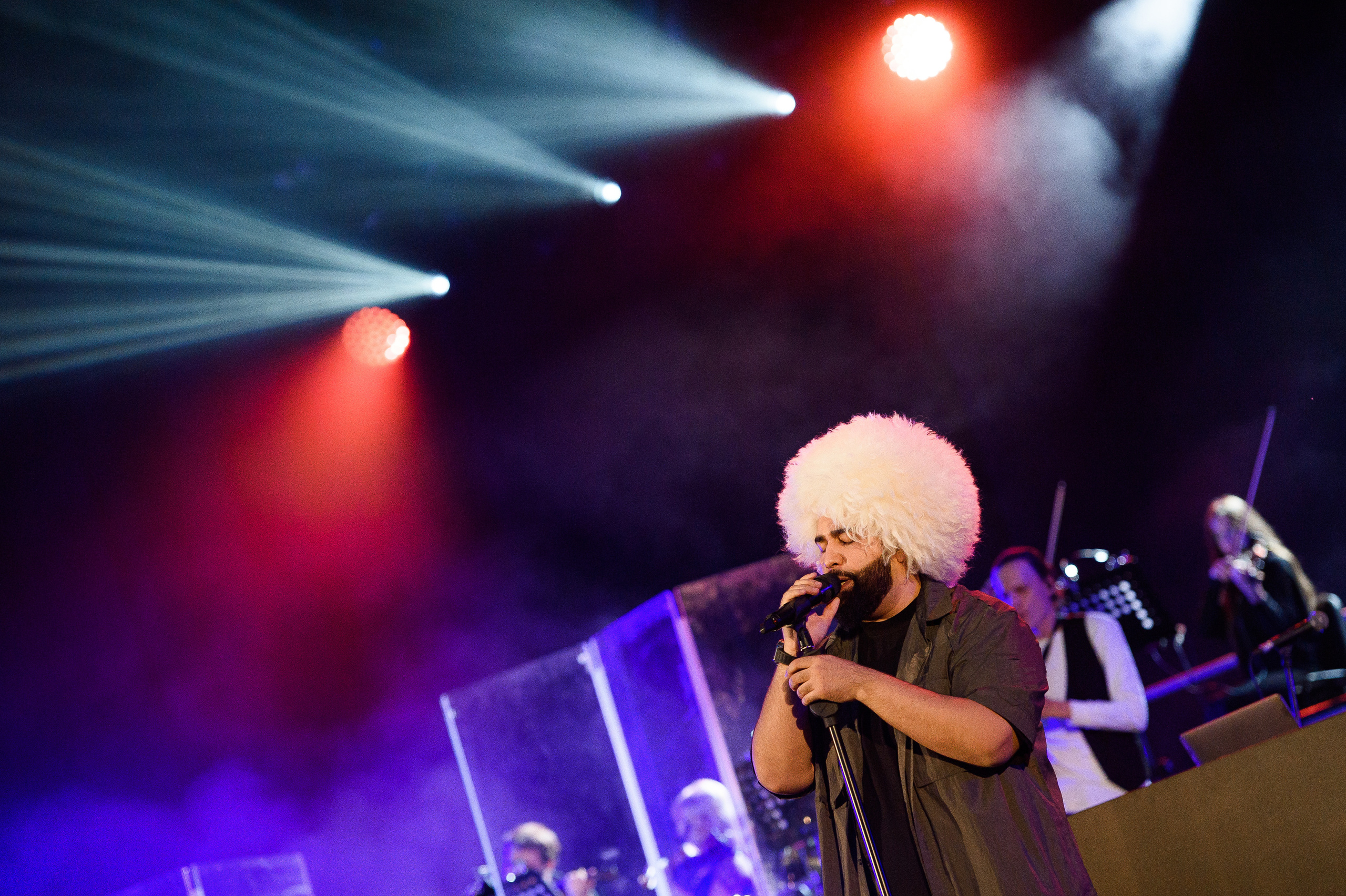 Jah Khalib с симфоническим оркестром в Зеленом театре. Репортажный и свадебный фотограф в Москве