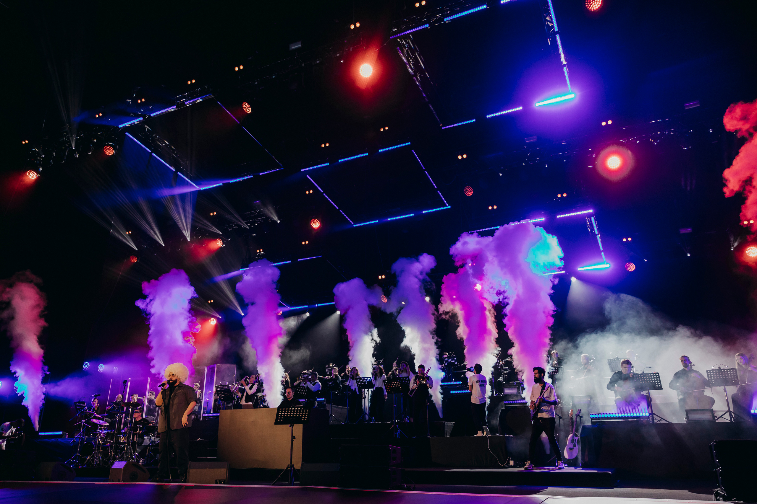 Jah Khalib с симфоническим оркестром в Зеленом театре. Репортажный и свадебный фотограф в Москве