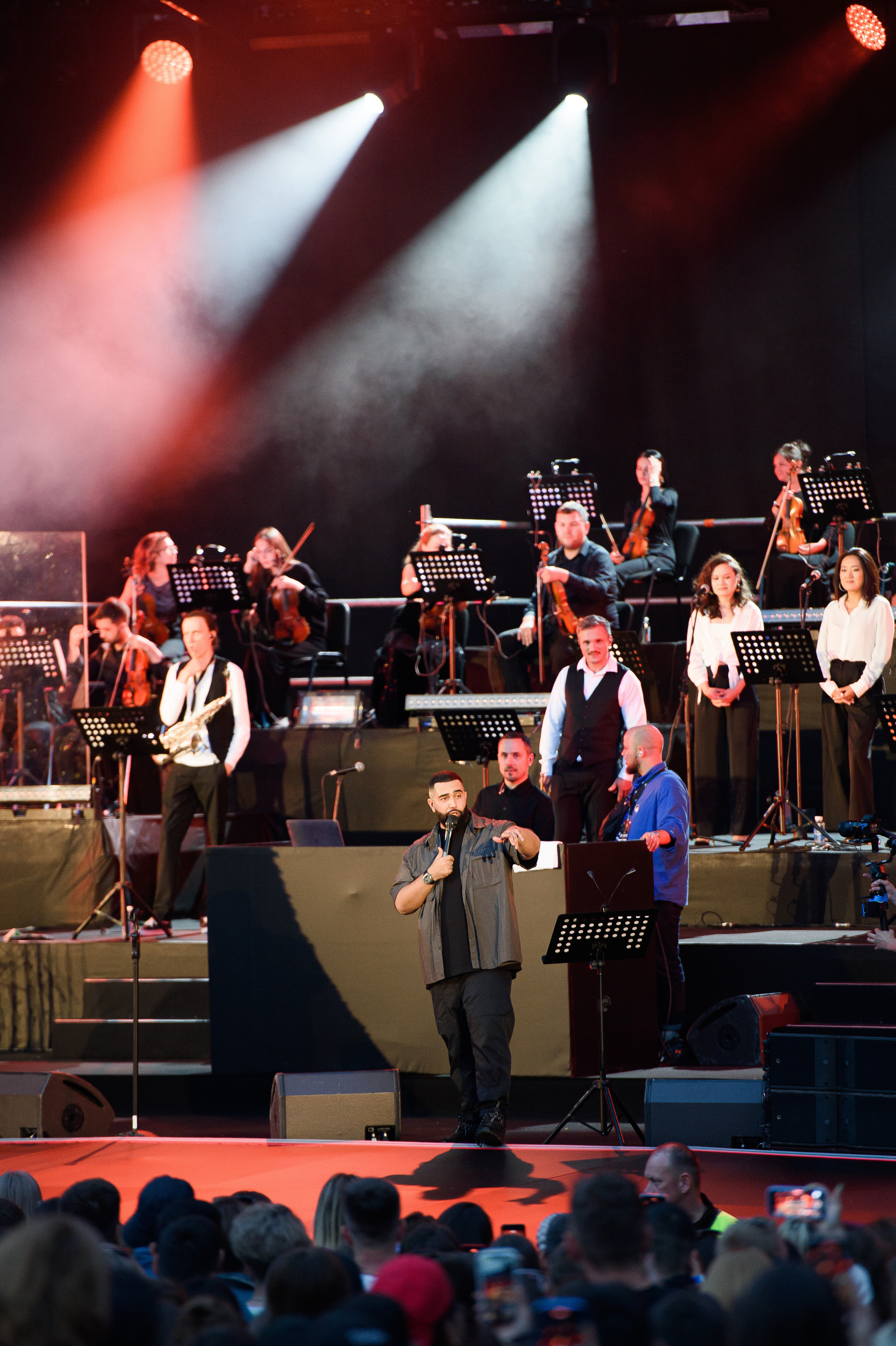 Jah Khalib с симфоническим оркестром в Зеленом театре. Репортажный и свадебный фотограф в Москве