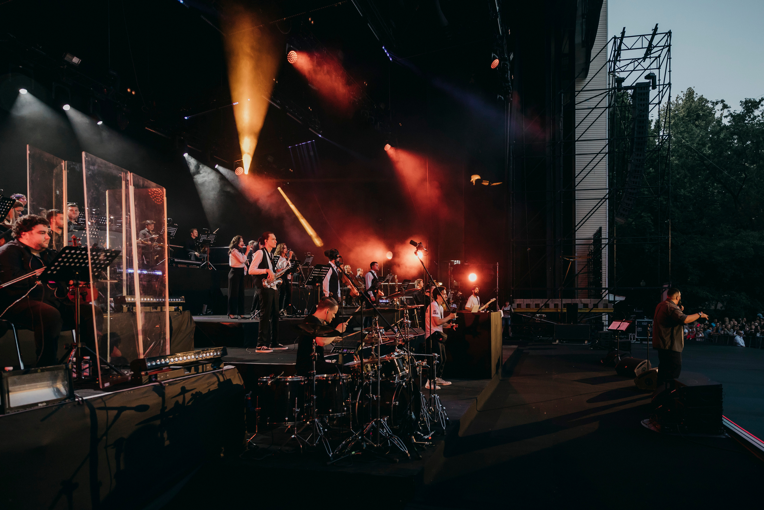 Jah Khalib с симфоническим оркестром в Зеленом театре. Репортажный и свадебный фотограф в Москве