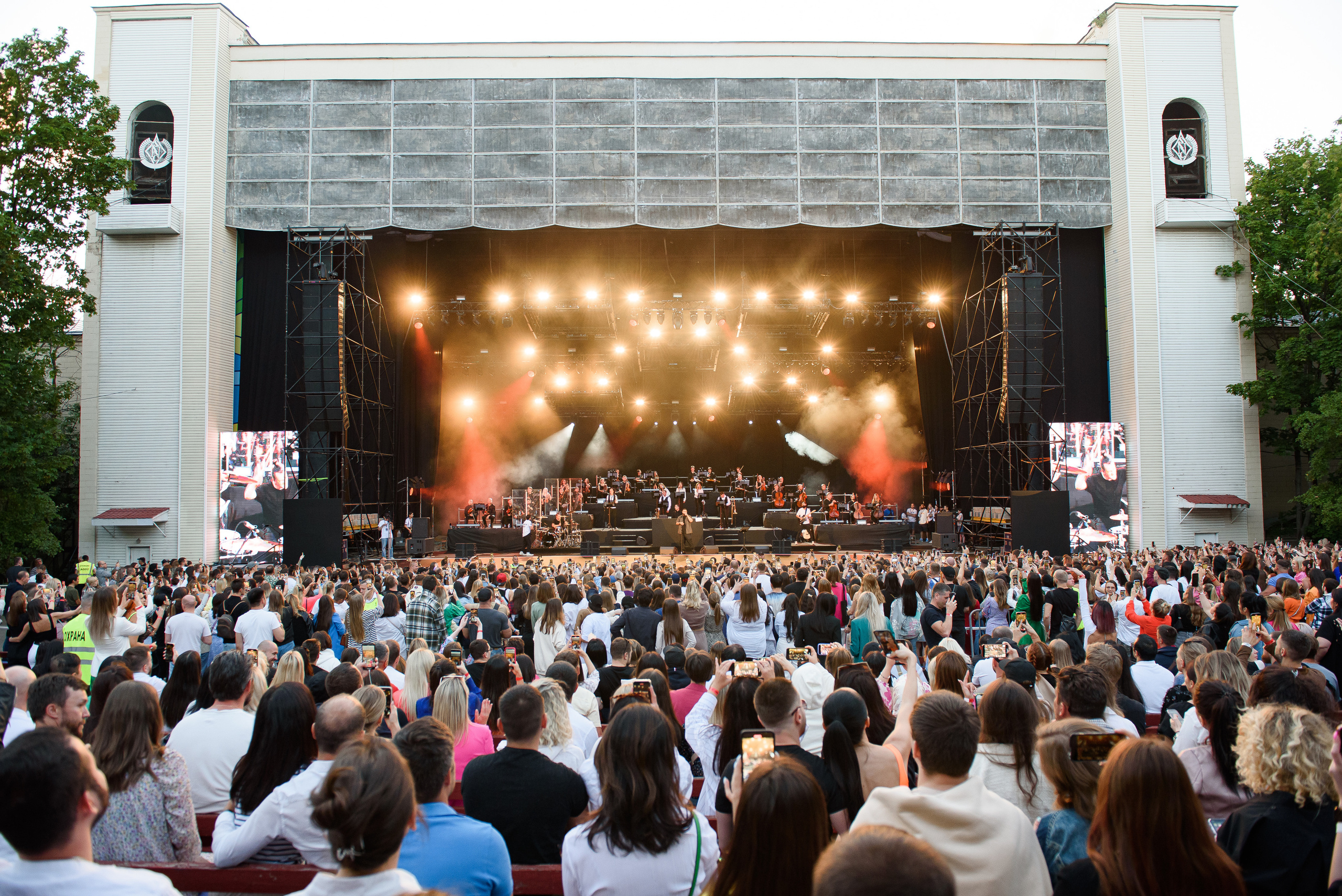 Jah Khalib с симфоническим оркестром в Зеленом театре. Репортажный и свадебный фотограф в Москве