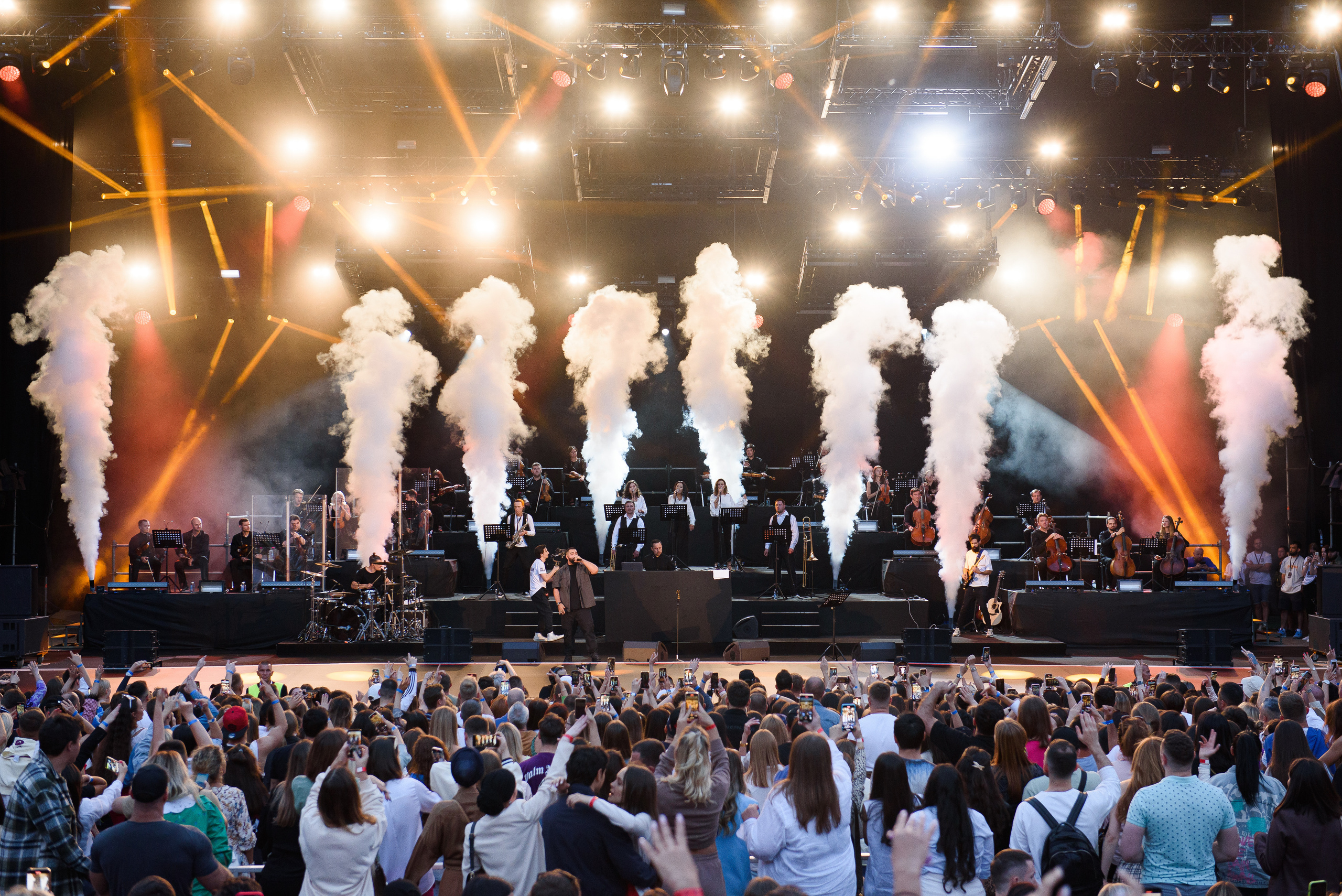 Jah Khalib с симфоническим оркестром в Зеленом театре. Репортажный и свадебный фотограф в Москве