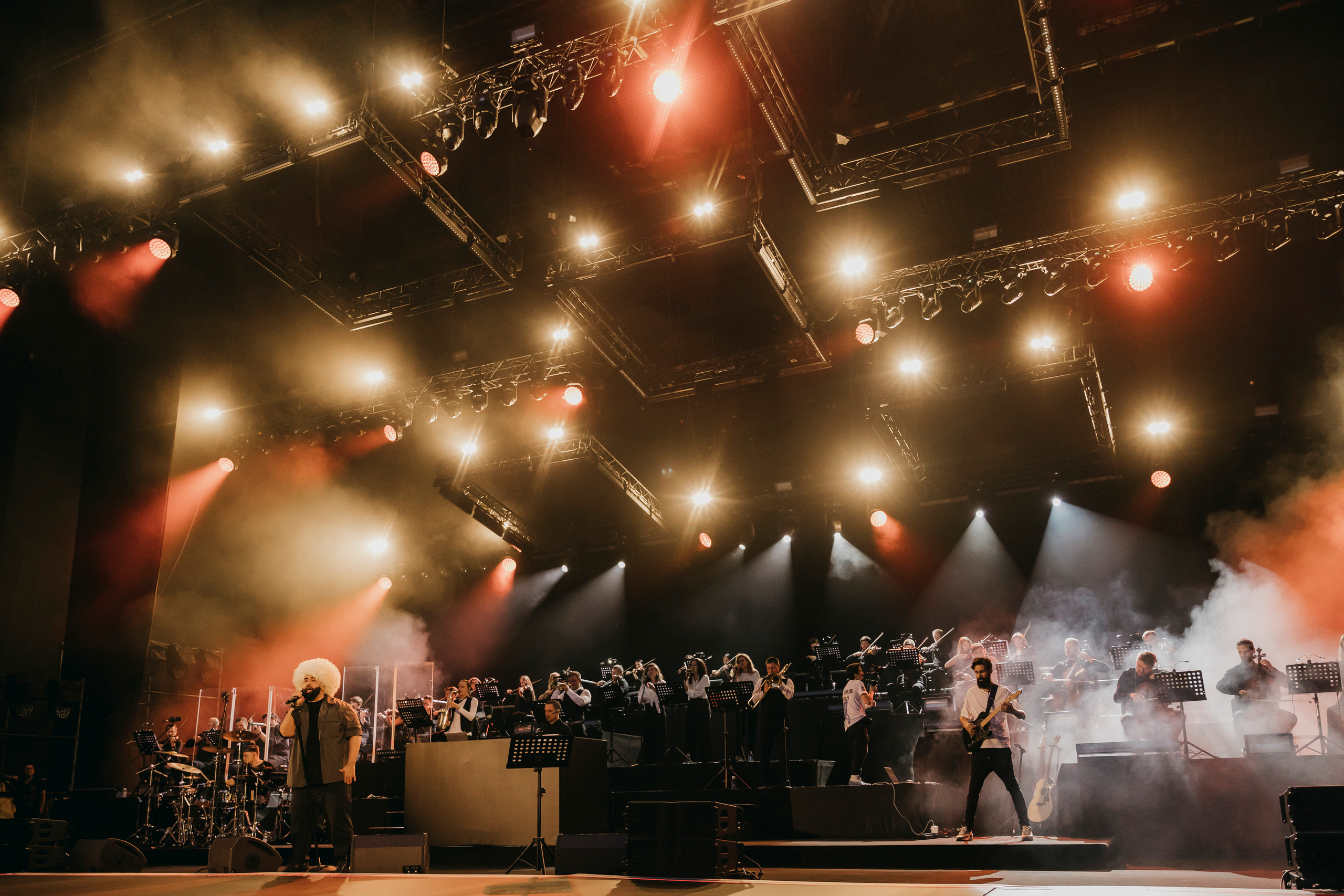 Jah Khalib с симфоническим оркестром в Зеленом театре. Репортажный и свадебный фотограф в Москве