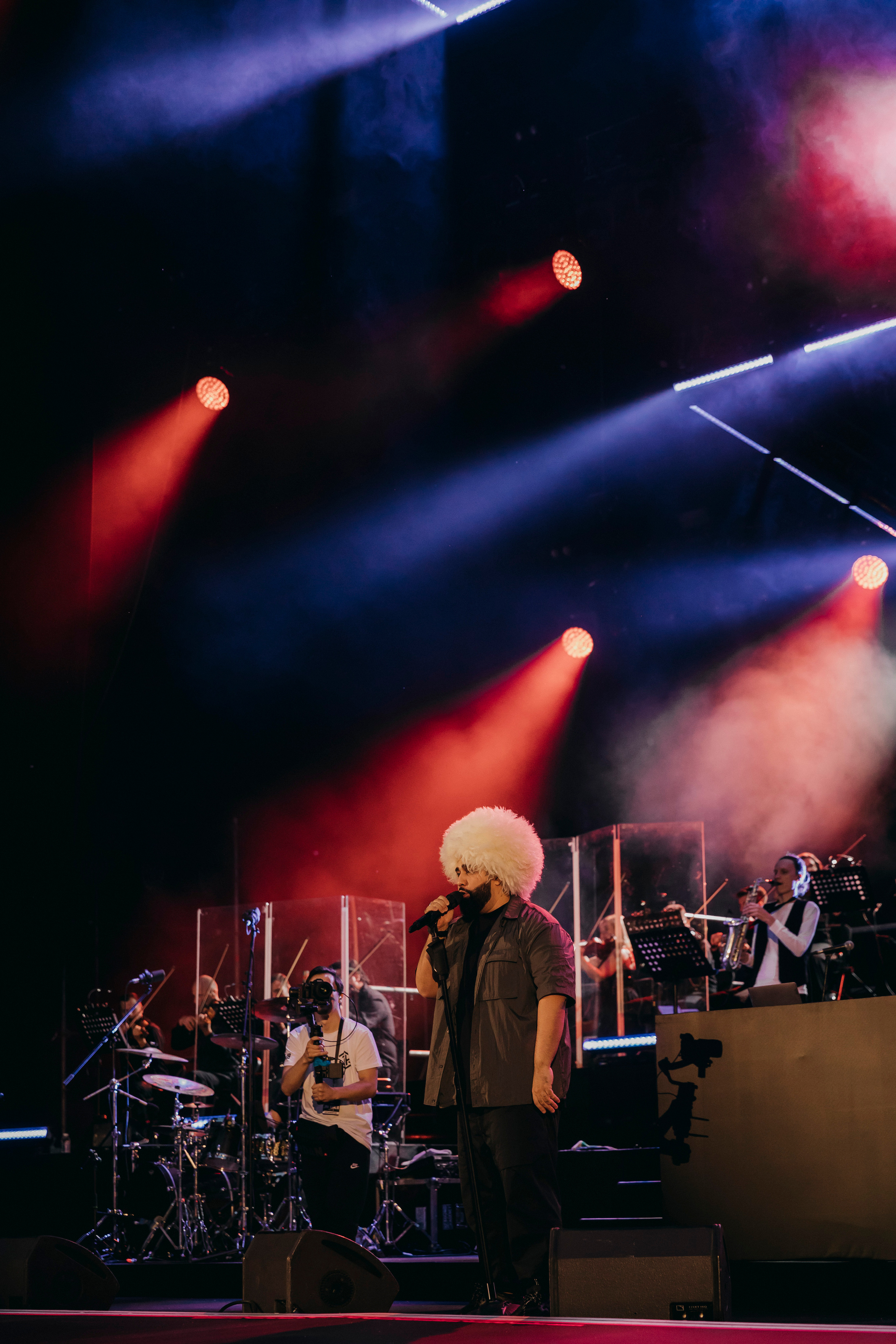 Jah Khalib с симфоническим оркестром в Зеленом театре. Репортажный и свадебный фотограф в Москве