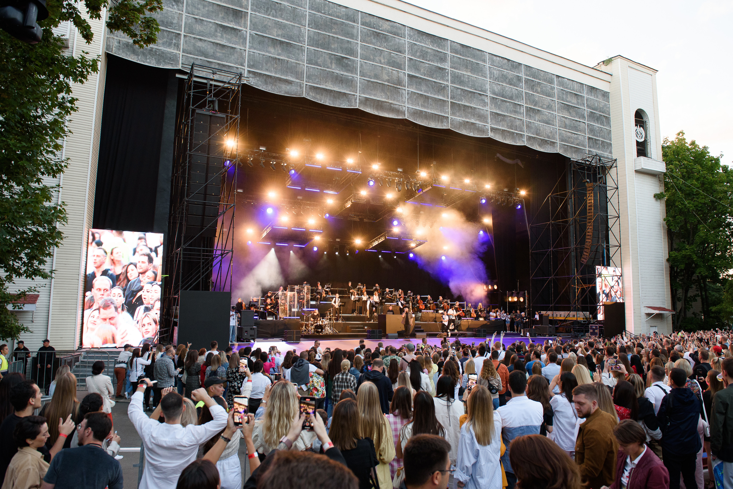 Jah Khalib с симфоническим оркестром в Зеленом театре. Репортажный и свадебный фотограф в Москве