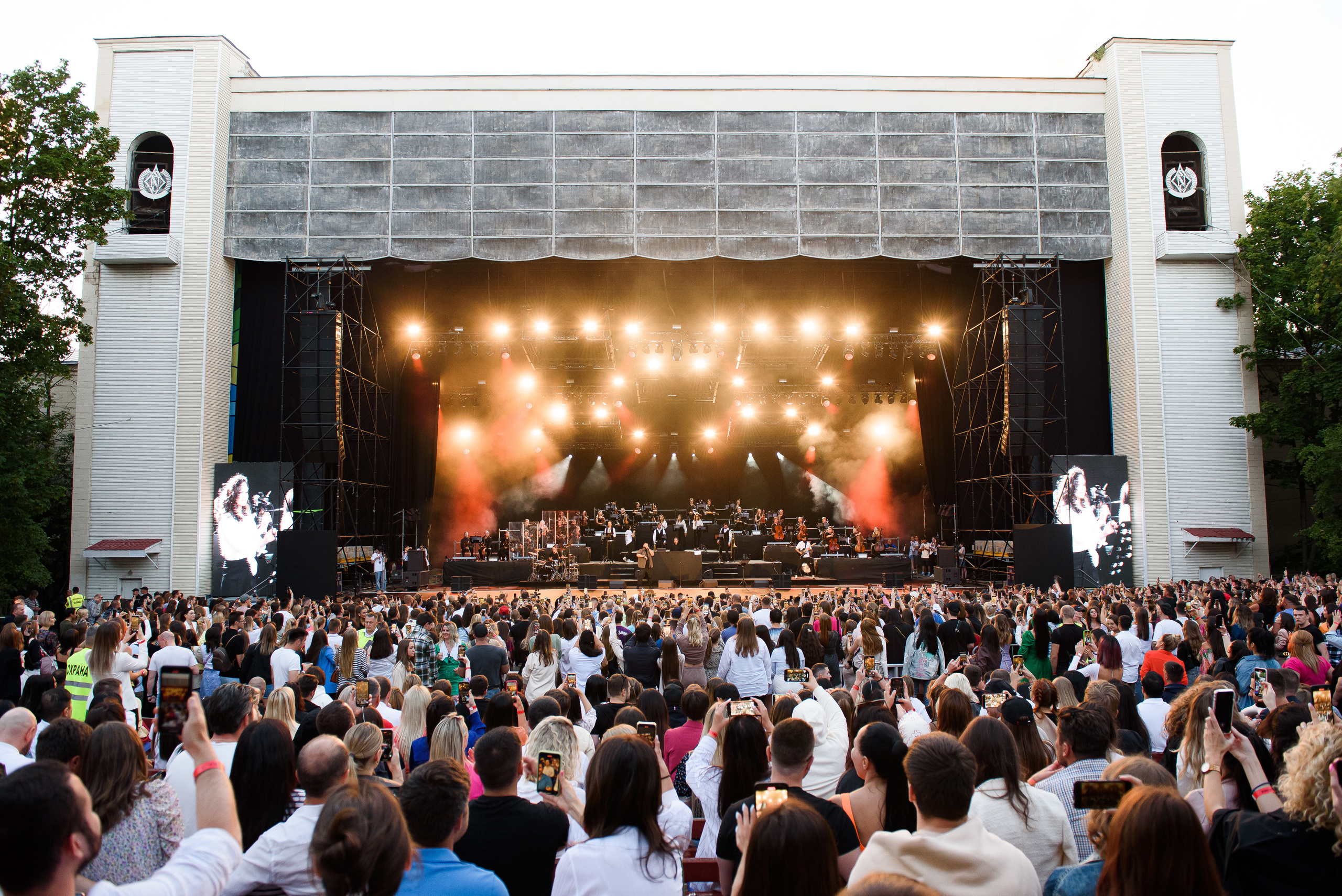 Jah Khalib с симфоническим оркестром в Зеленом театре. Репортажный и свадебный фотограф в Москве