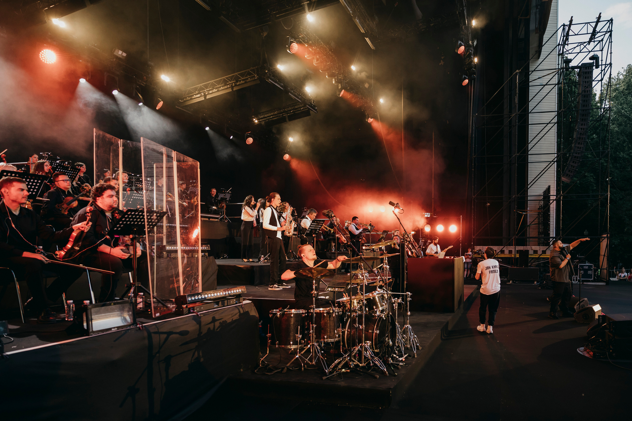 Jah Khalib с симфоническим оркестром в Зеленом театре. Репортажный и свадебный фотограф в Москве