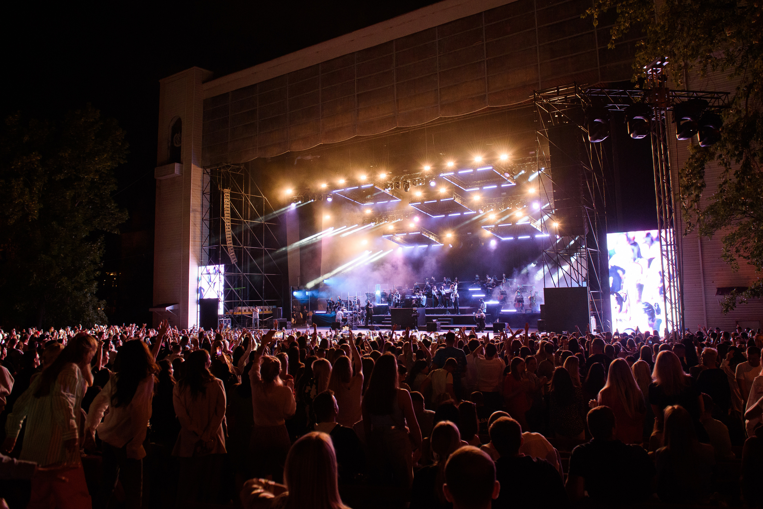 Jah Khalib с симфоническим оркестром в Зеленом театре. Репортажный и свадебный фотограф в Москве