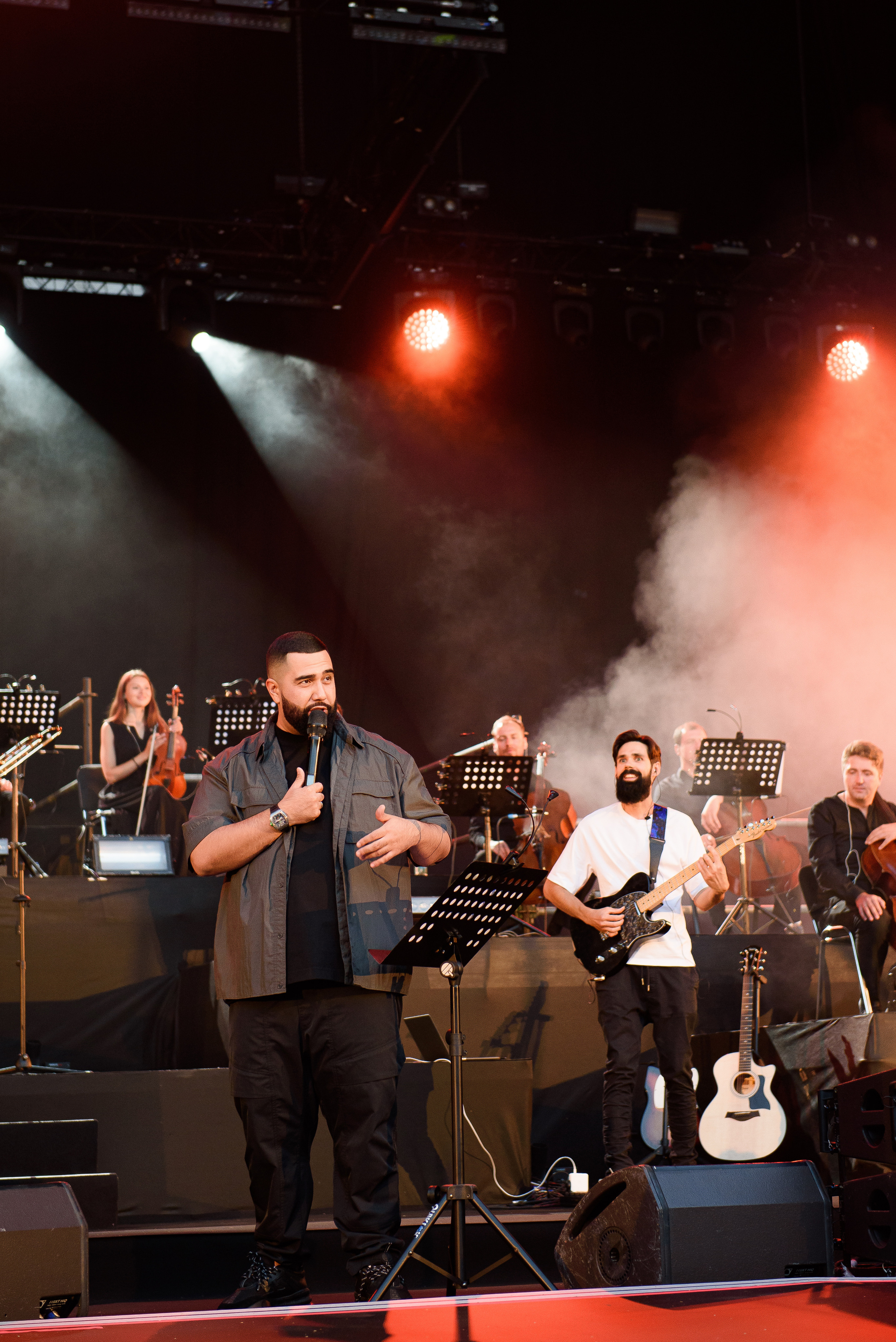 Jah Khalib с симфоническим оркестром в Зеленом театре. Репортажный и свадебный фотограф в Москве