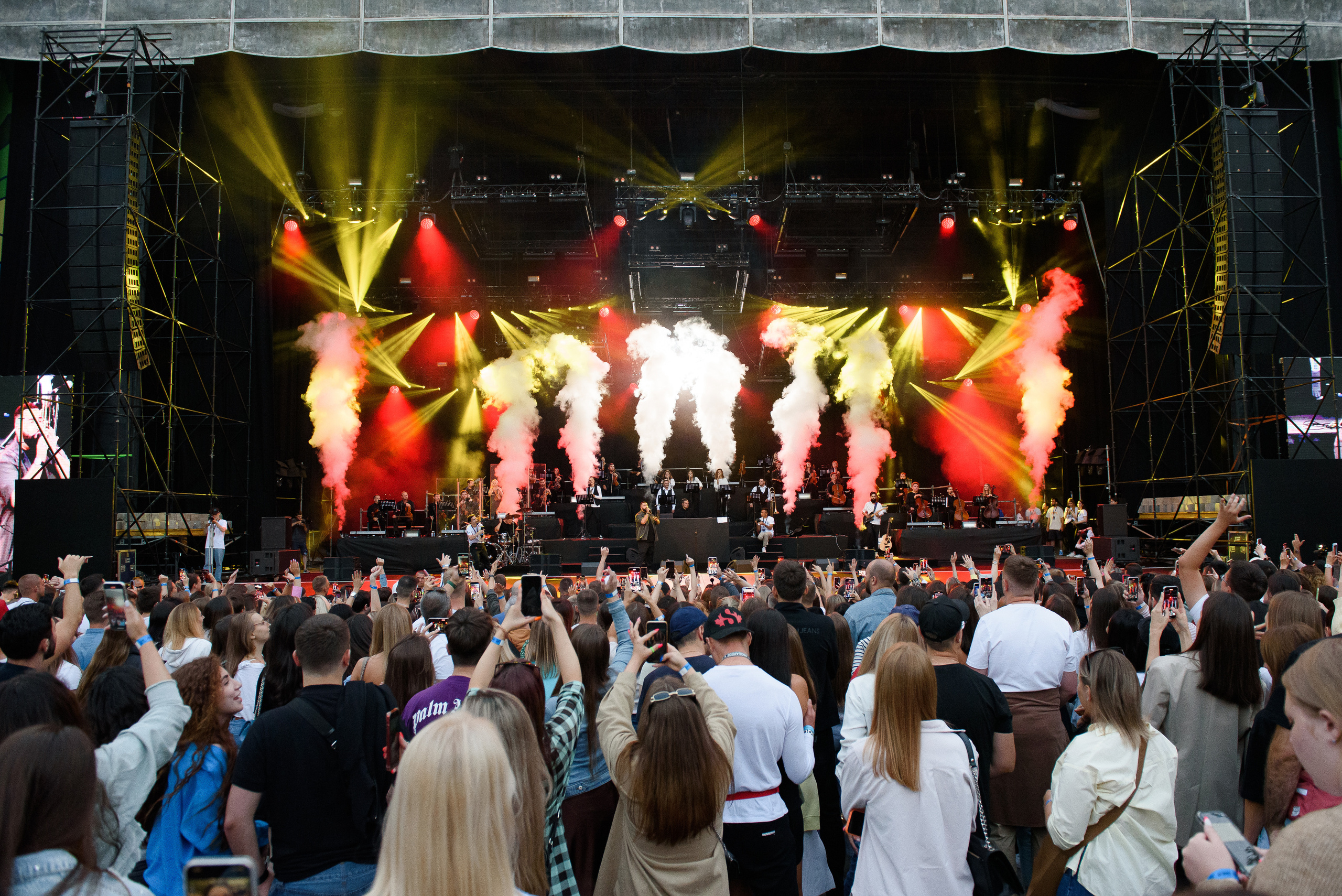 Jah Khalib с симфоническим оркестром в Зеленом театре. Репортажный и свадебный фотограф в Москве