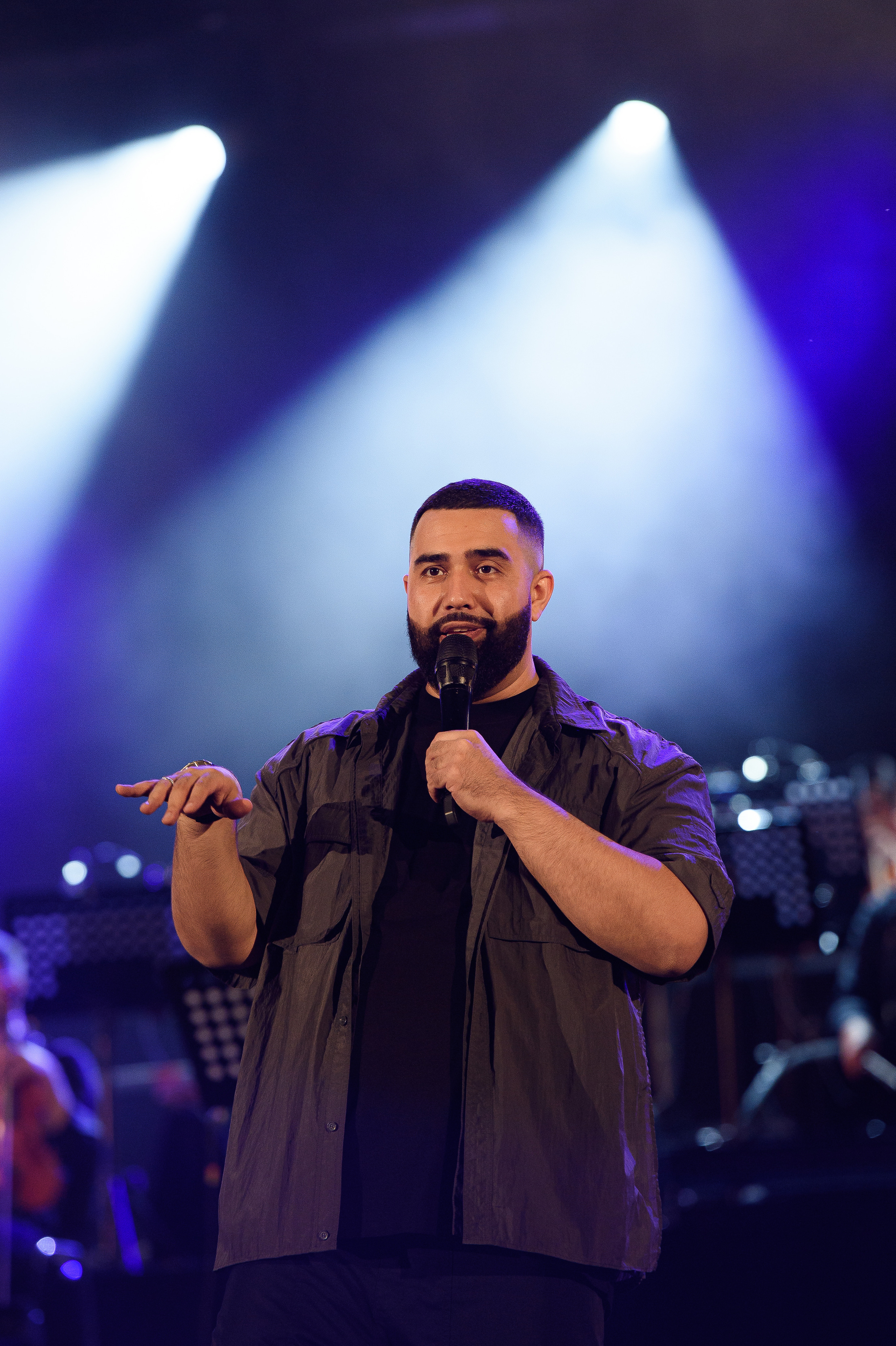 Jah Khalib с симфоническим оркестром в Зеленом театре. Репортажный и свадебный фотограф в Москве