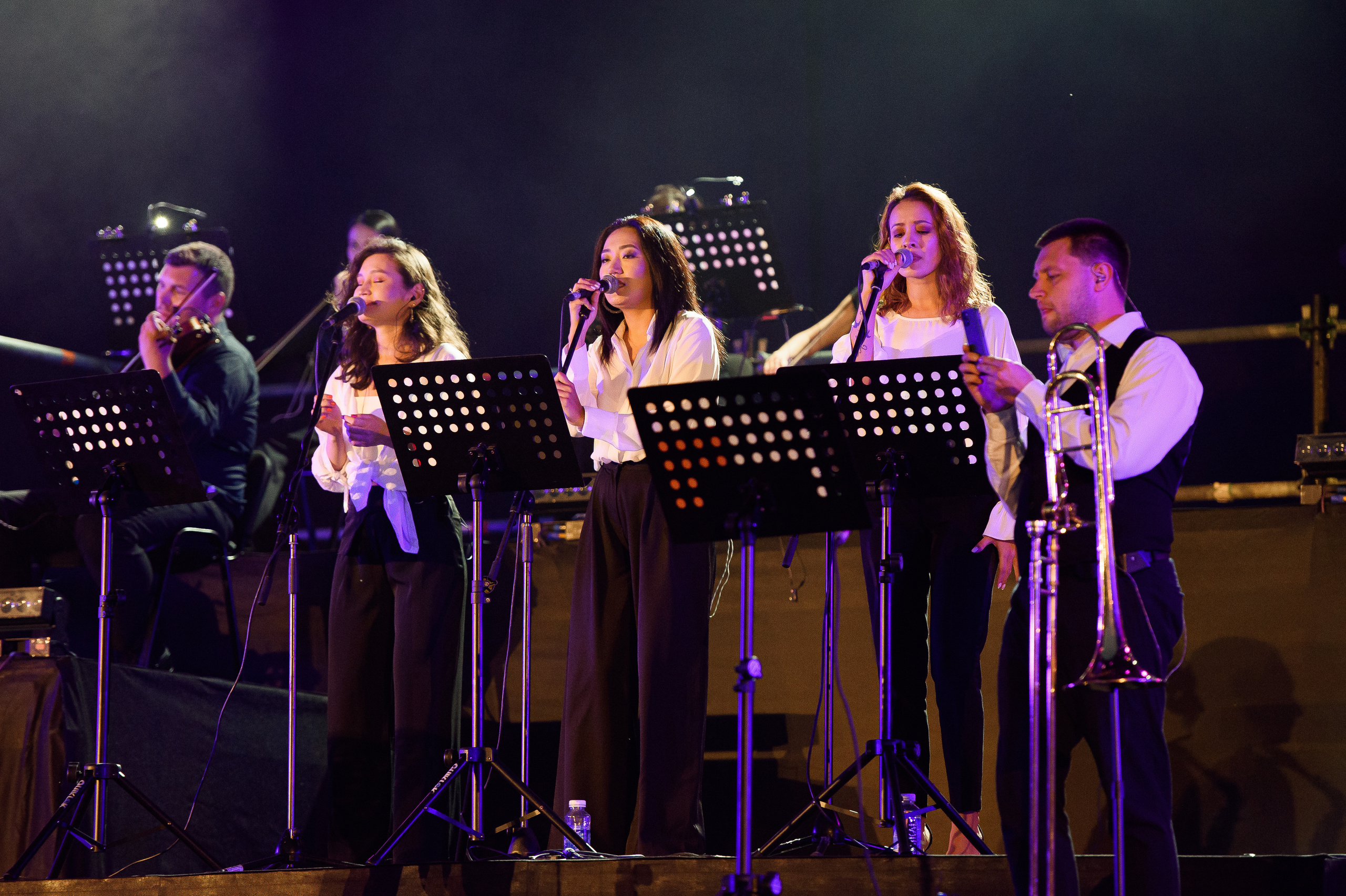 Jah Khalib с симфоническим оркестром в Зеленом театре. Репортажный и свадебный фотограф в Москве