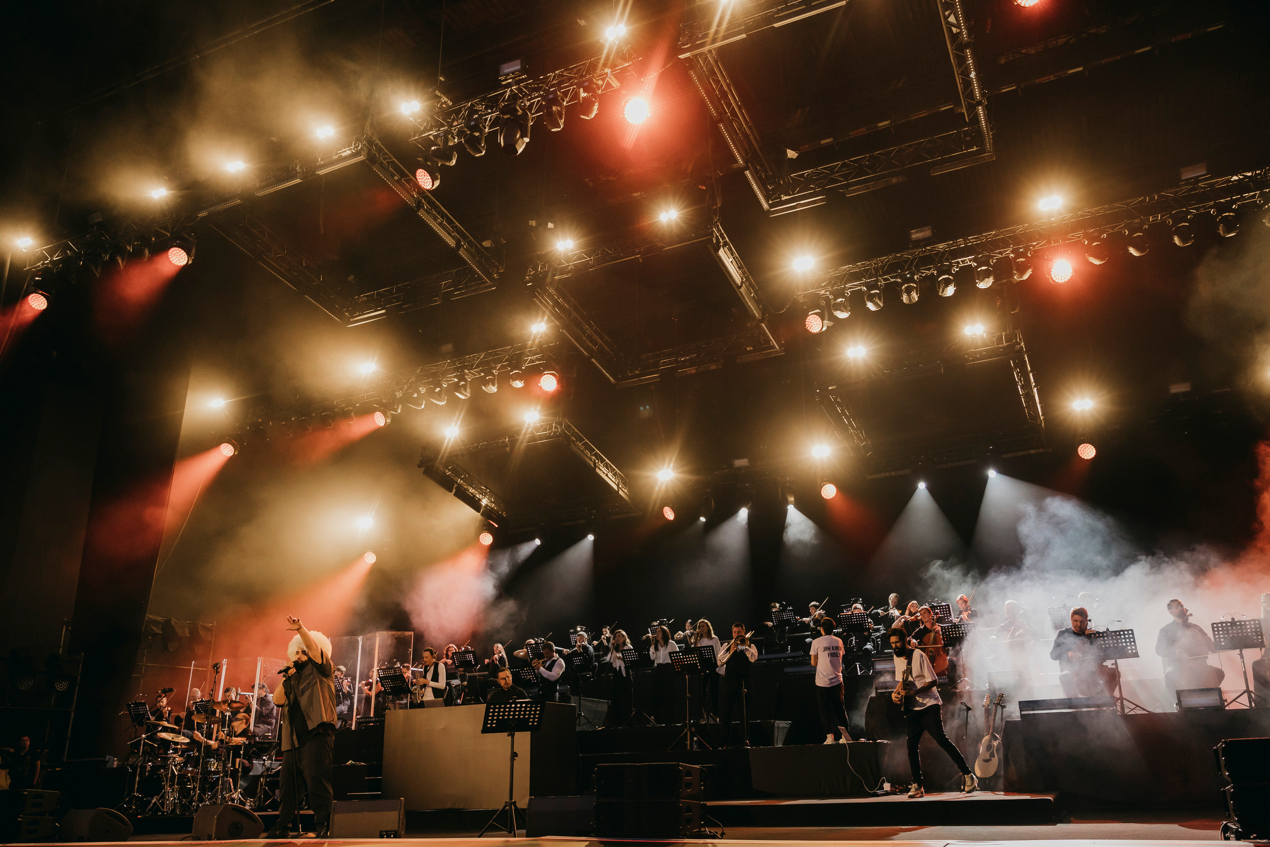 Jah Khalib с симфоническим оркестром в Зеленом театре. Репортажный и свадебный фотограф в Москве