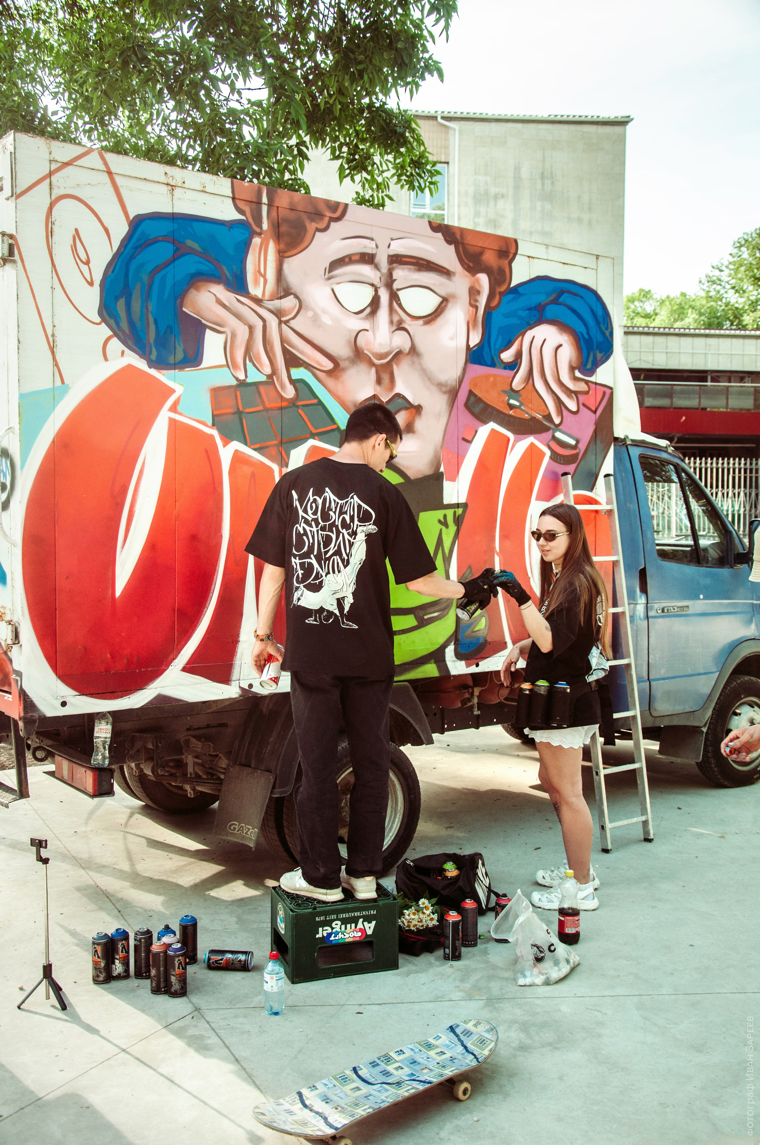 Граффити и брейкинг. Репортажный фотограф в Симферополе Зареев Иван