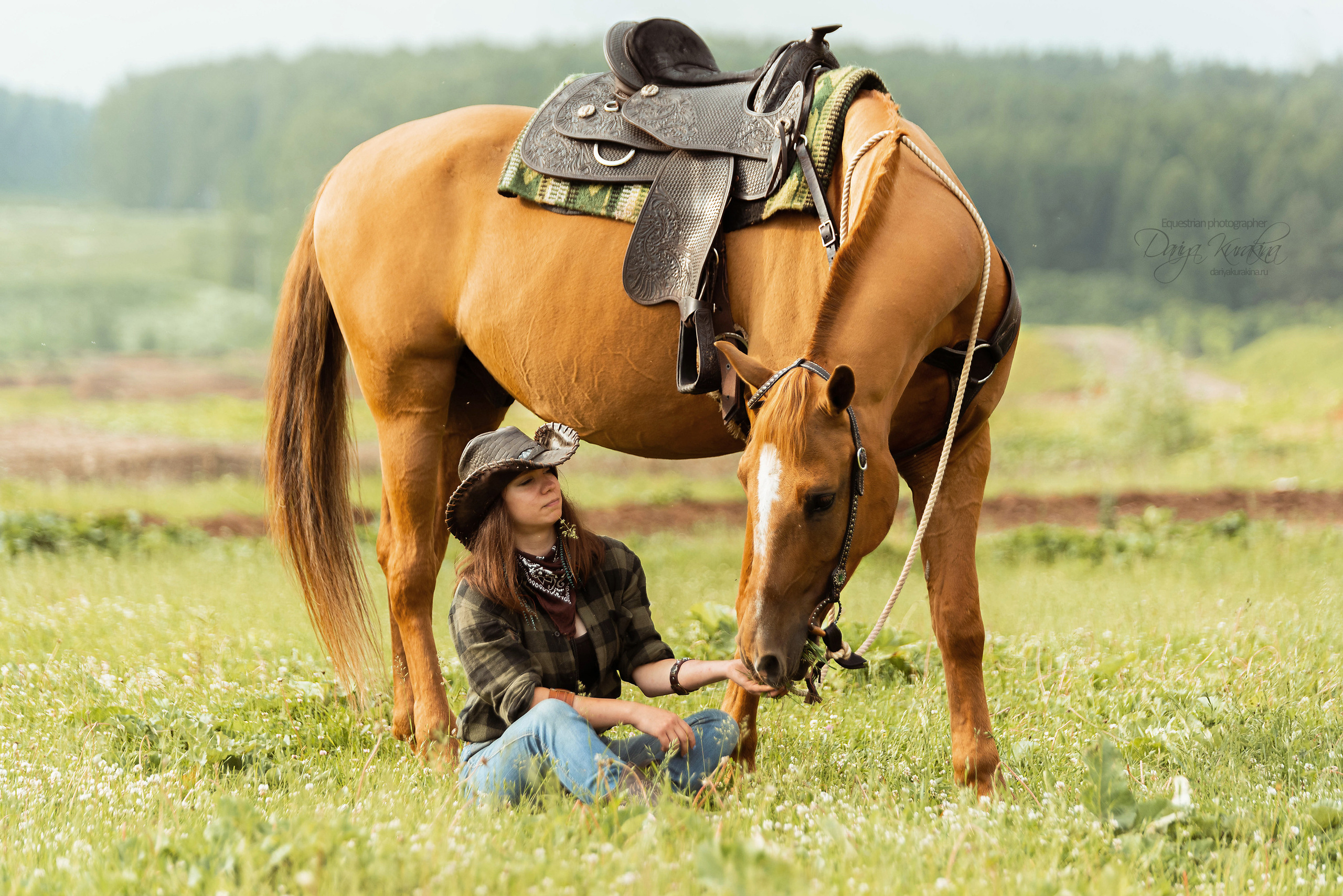 Cowgirl в Горках. Конный фотограф Куракина Дарья • Фотосессии с лошадьми